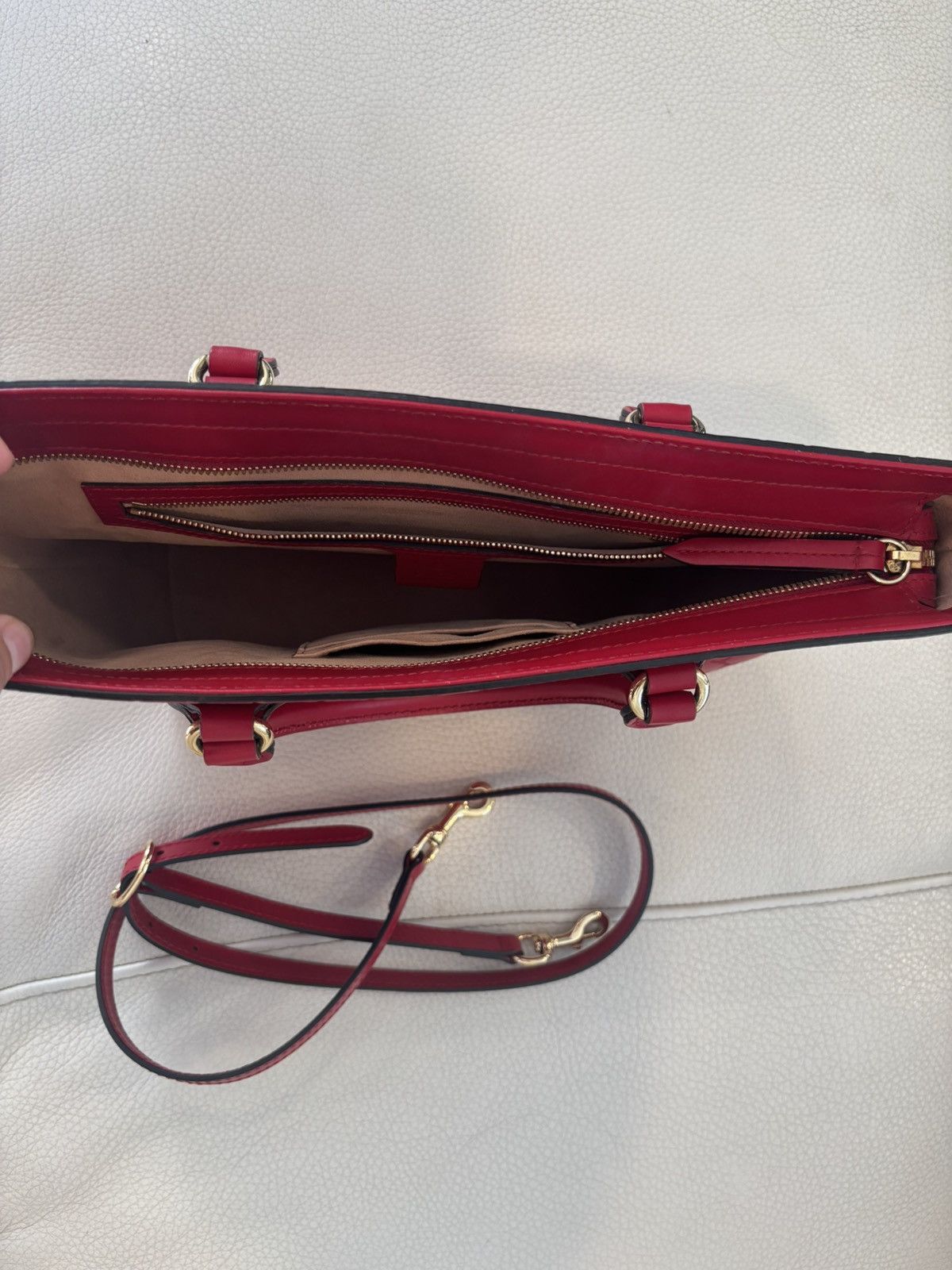 Gucci Gucci Classic Sima Leather Tote Bag Size ONE SIZE - 5 Thumbnail