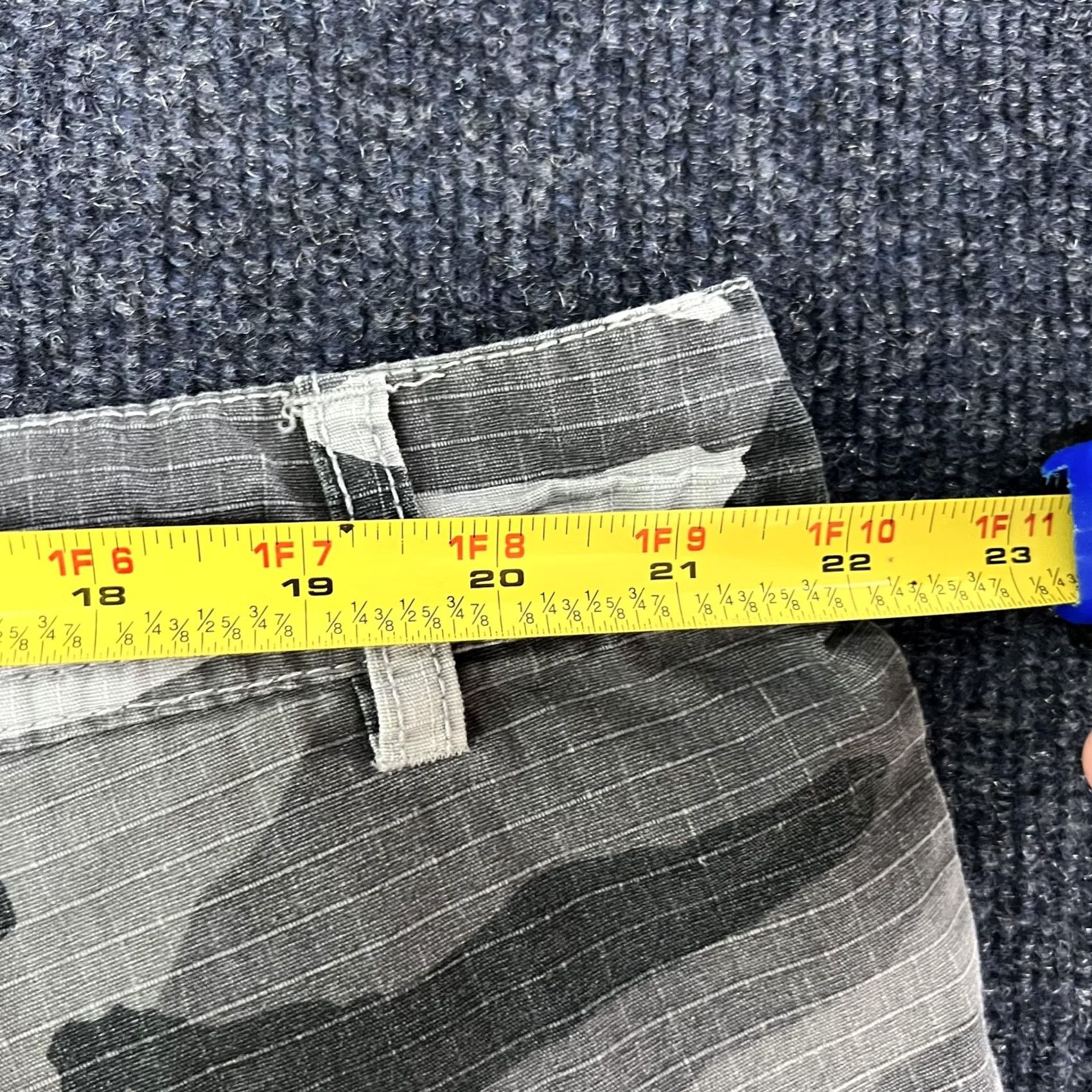 Ecko Unltd. Y2K Ecko Unltd Mens Cargo Shorts Gray Camo Ripstop Army Casual Cotton 42 Inseam 11 Front Flat Front Pockets Vintage No Mens Size US 42 / EU 58 - 7 Thumbnail