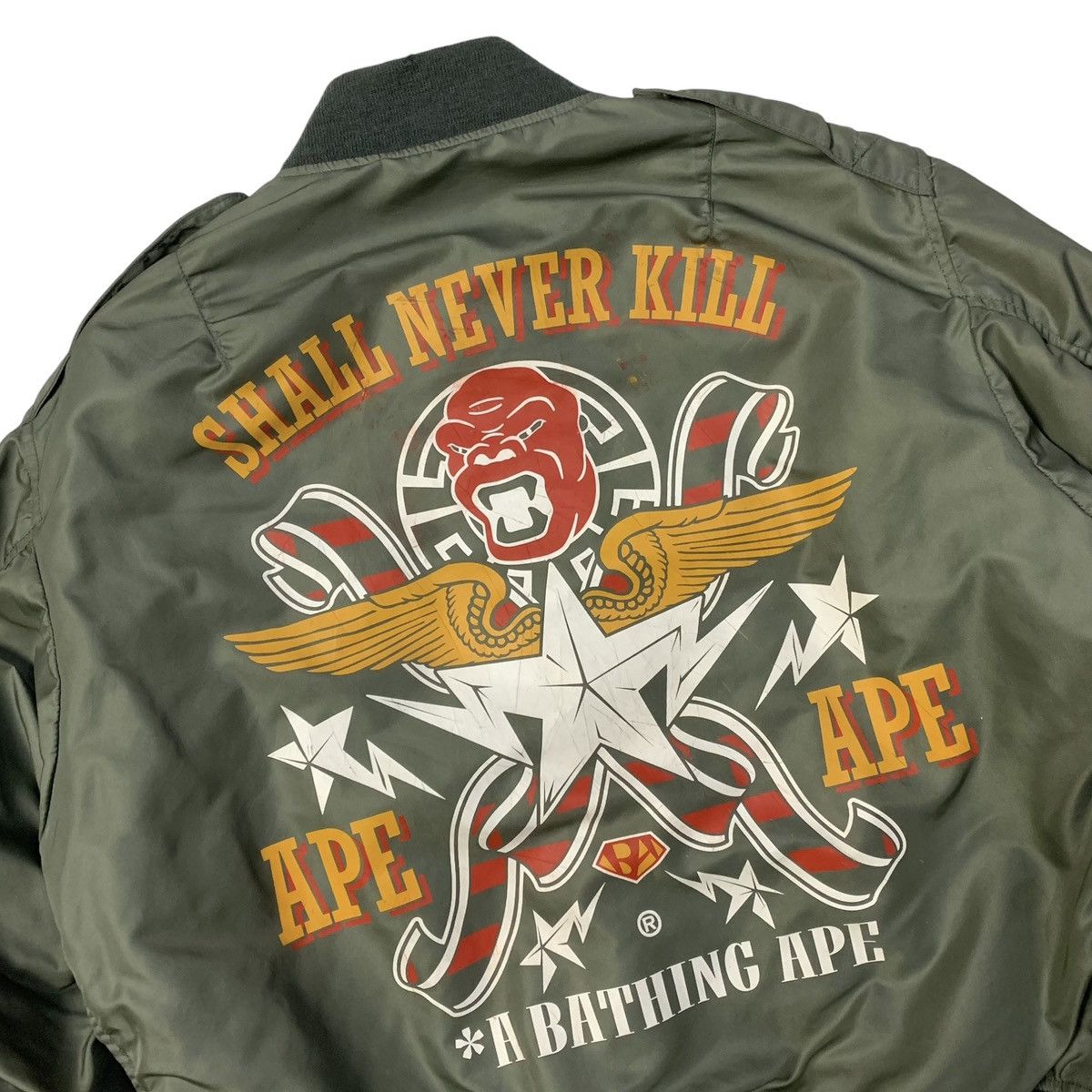 Bape Bape x Real McCoy’s L2B Bomber Jacket Size US L / EU 52-54 / 3 - 7 Thumbnail