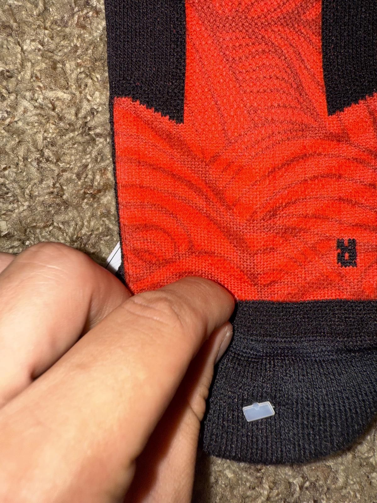 Nike Nike Elite MatchFit Neymar Sock - Red/Black Size ONE SIZE - 3 Thumbnail