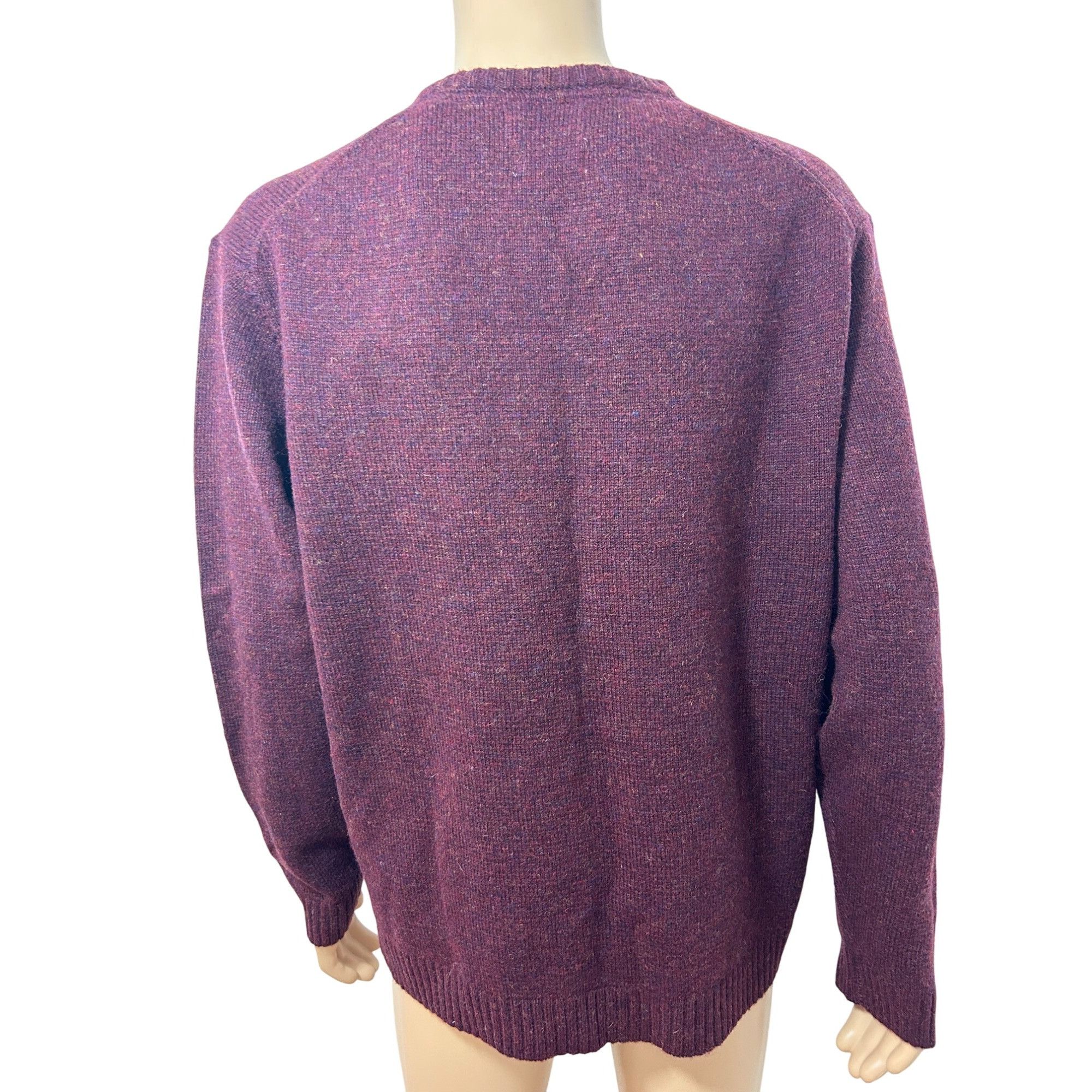 Weatherproof Mens Shetland Wool Sweater XL Original Weatherproof Garment Size US XL / EU 56 / 4 - 2 Thumbnail