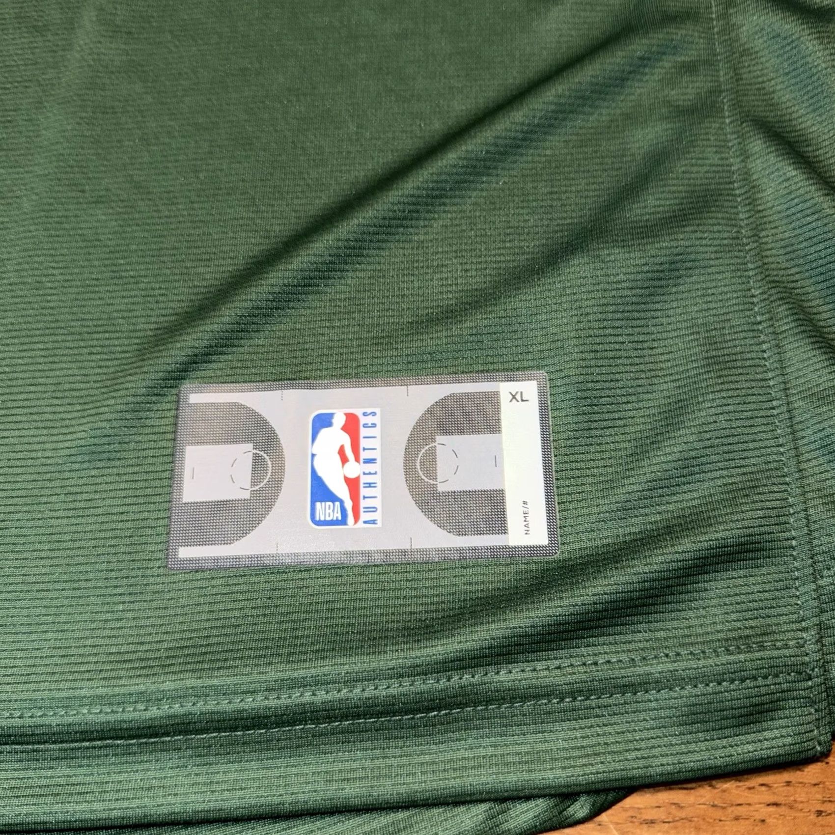 Vintage Milwaukee Bucks Connaughton #24 Championship Jersey XL Tank Basketball Fanatics Unisex Adults Sleeve Sleeveless Green Regular Size Size US XL / EU 56 / 4 - 5 Thumbnail