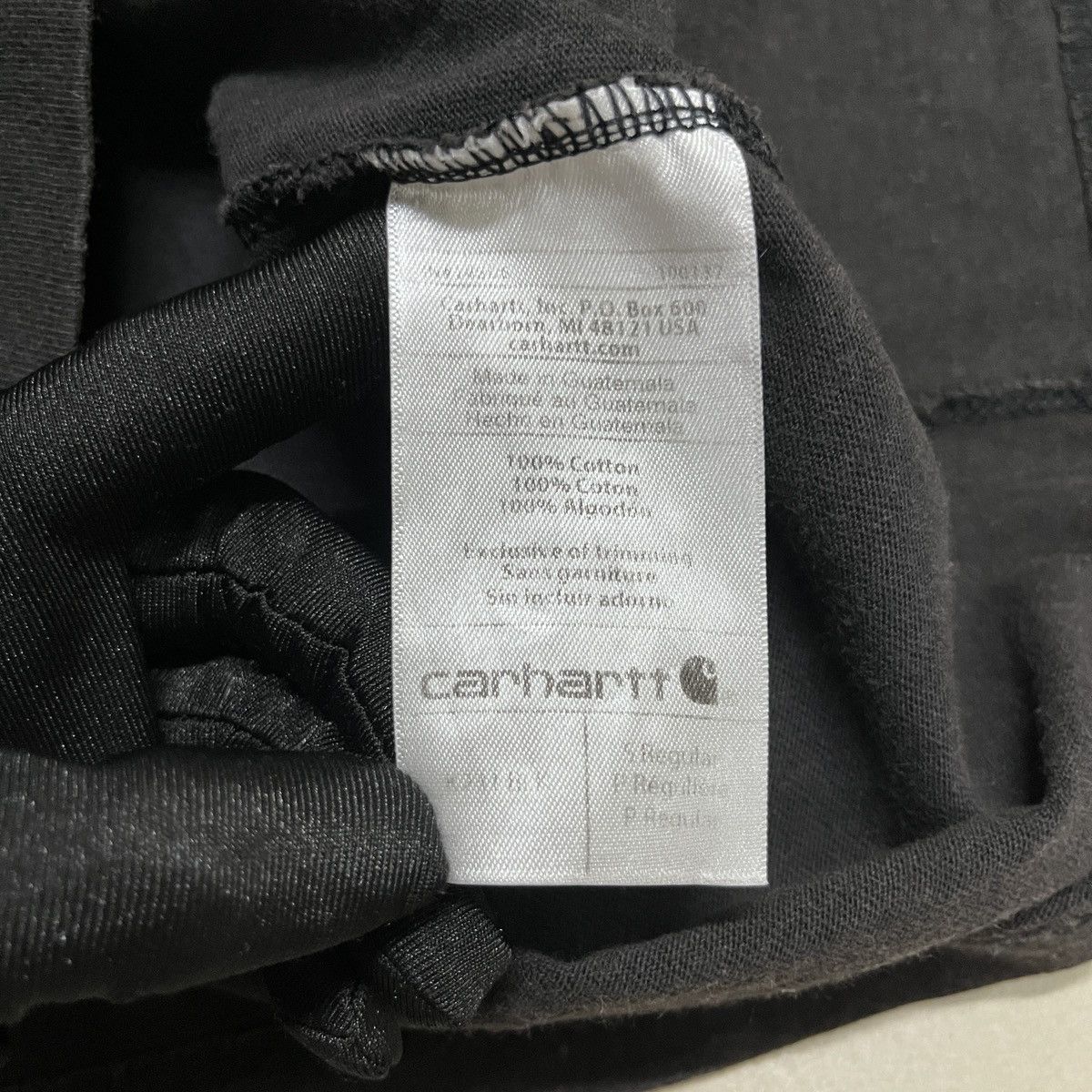 Carhartt × Carhartt Wip Carhartt Logo Longsleeve T Shirt Size US S / EU 44-46 / 1 - 5 Thumbnail