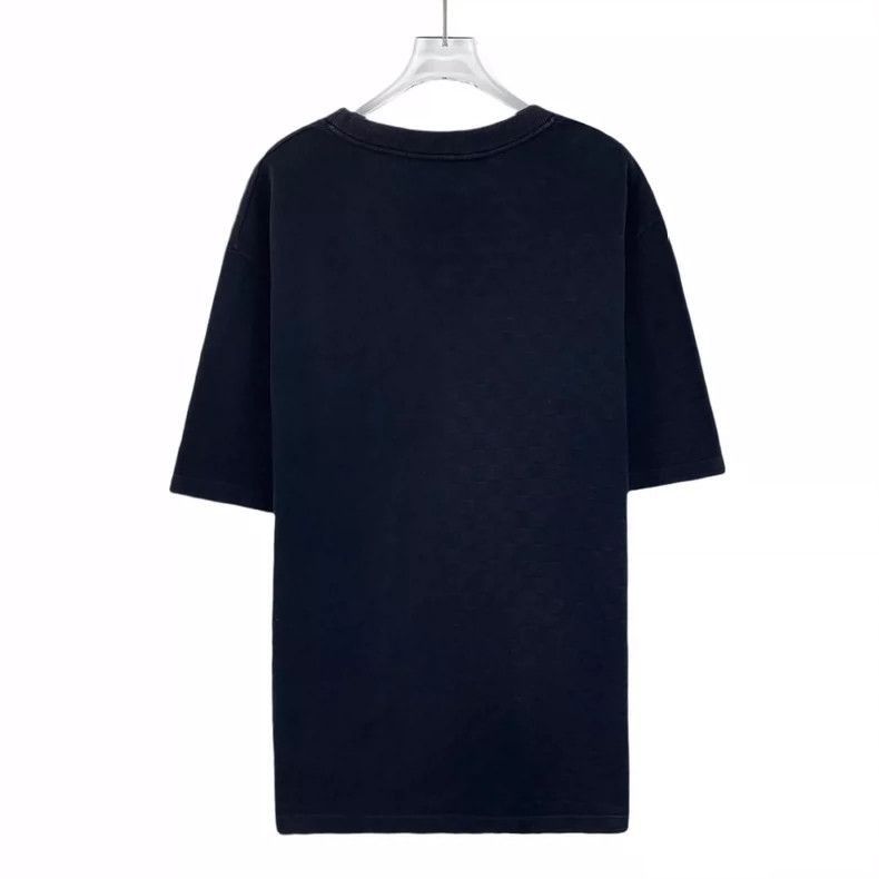 Louis Vuitton Louis Vuitton Dark Blue Cotton Short Sleeve T -2505 Size US XXL / EU 58 / 5 - 2 Thumbnail