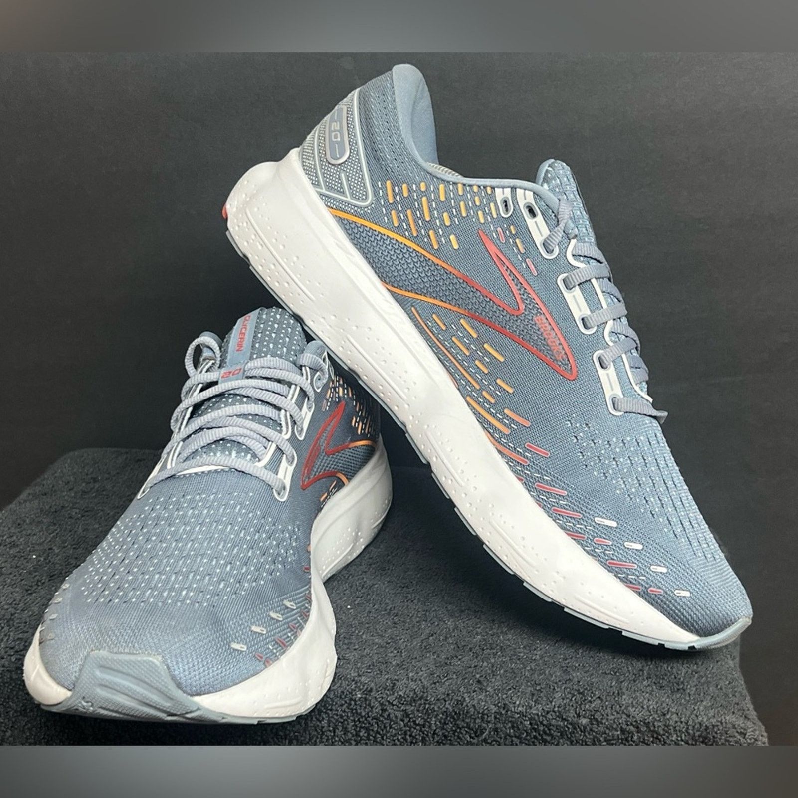 Brooks Brooks Glycerin GTS 20 Mens 13 Shoes Gray Running Sneaker Size US 13 / EU 46 - 2 Thumbnail