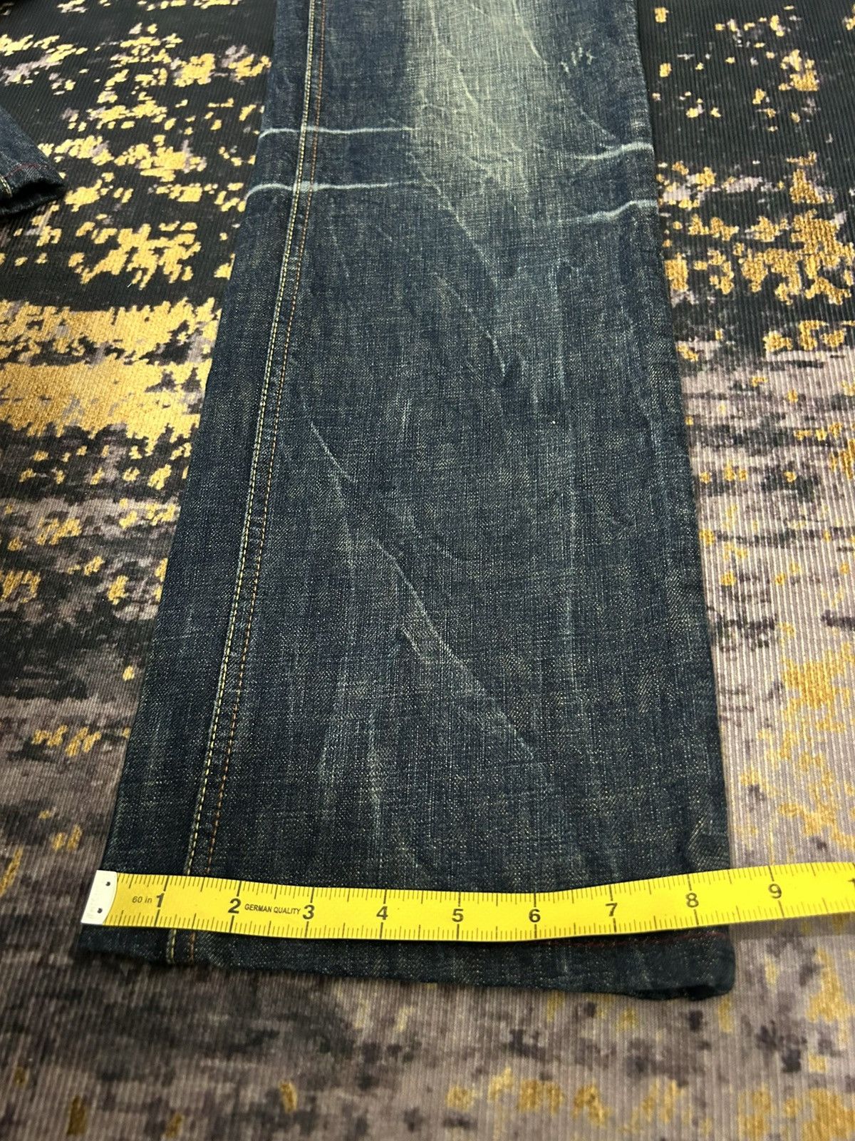 Tornado Mart Riobera Whiskered Studed Pocket Back Jeans Size US 30 / EU 46 - 23 Thumbnail