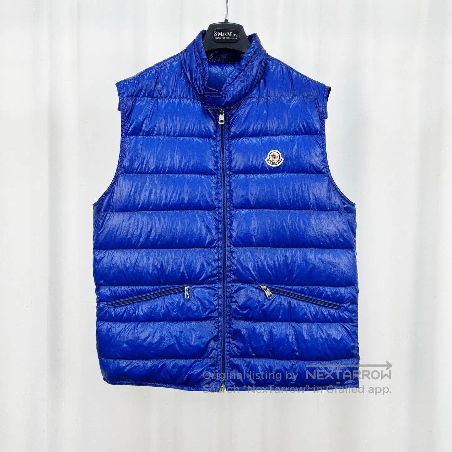Moncler Moncler Gui Series Embroidered Logo Down Vest. Size US XL / EU 56 / 4 - 1 Thumbnail