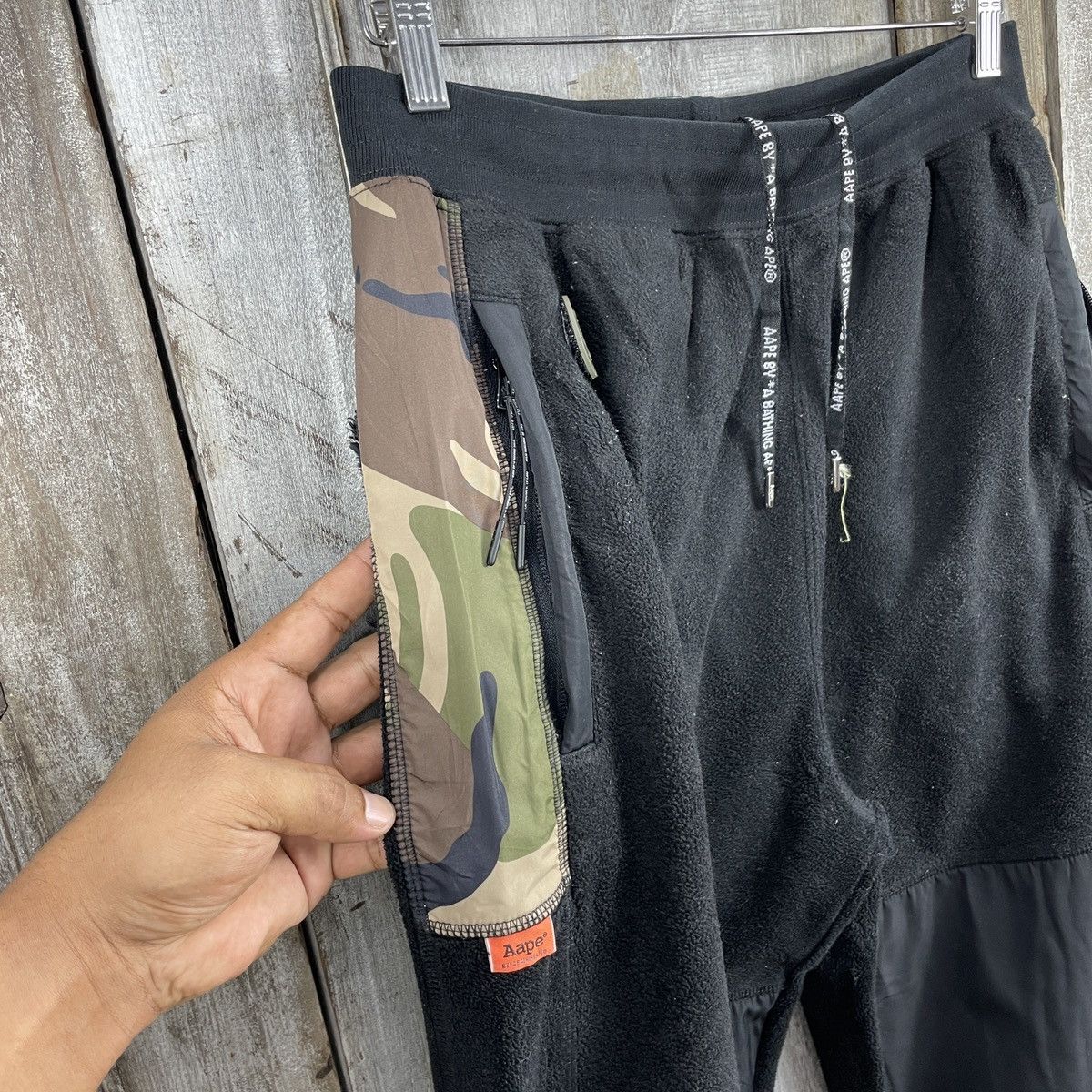Aape Bathing AAPE Military Fleece Pants Size US 32 / EU 48 - 10 Thumbnail
