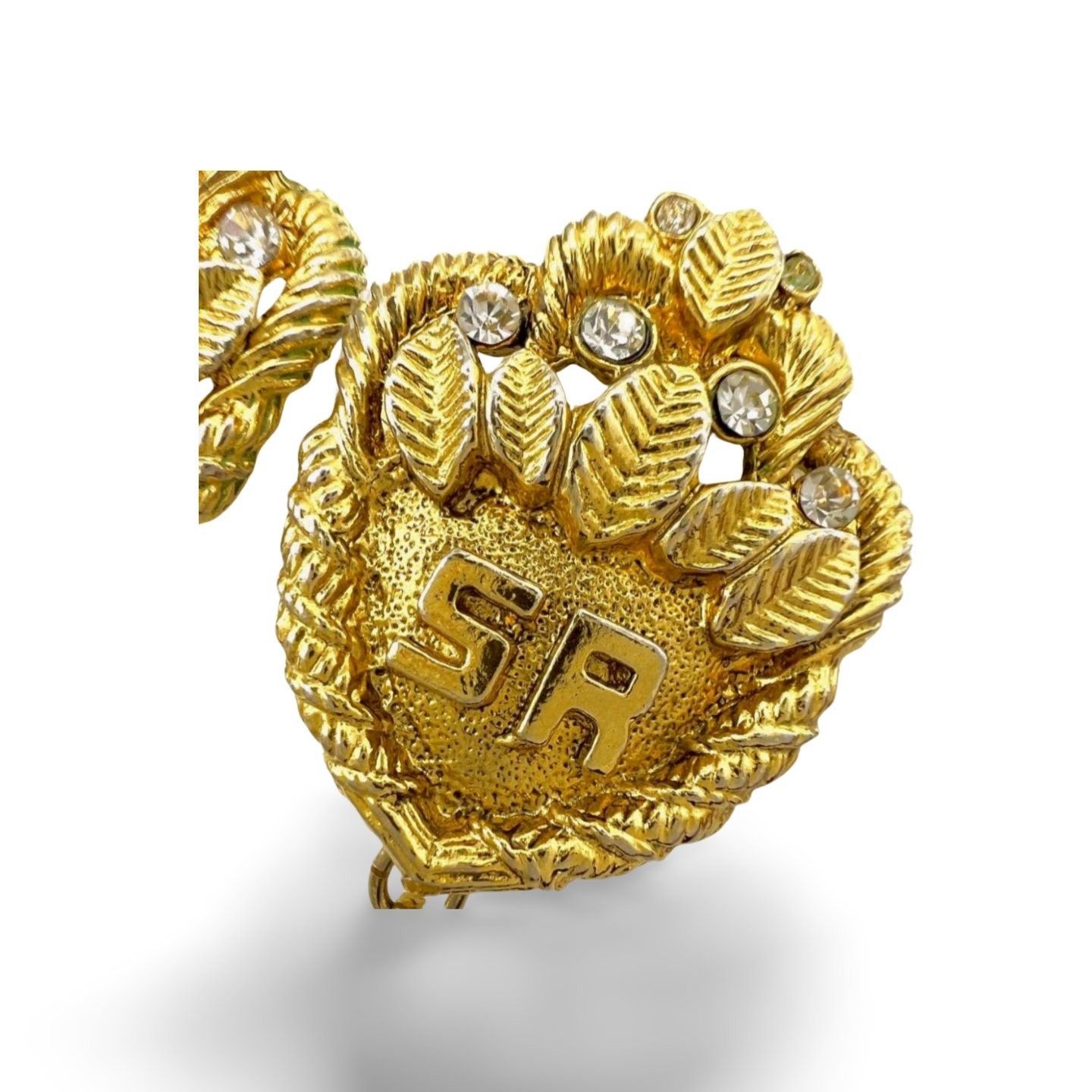 Sonia Rykiel Vintage Sonia Rykiel golden dangle earrings with emblem top Size ONE SIZE - 3 Thumbnail