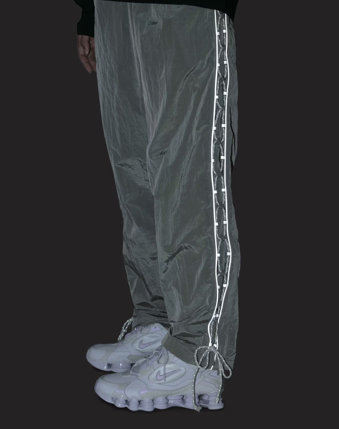 Hyein Seo HYEIN SEO - Reflective Trackpants Size 26" / US 2 / IT 38 - 6 Thumbnail