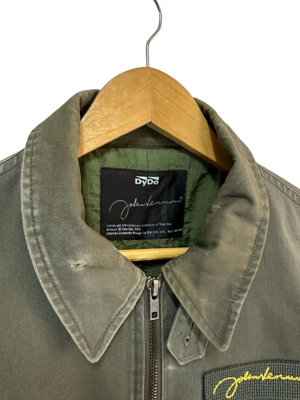 Vintage John Lennon DyDo Yoko Ono Bomber Jacket Size US M / EU 48-50 / 2 - 4 Thumbnail