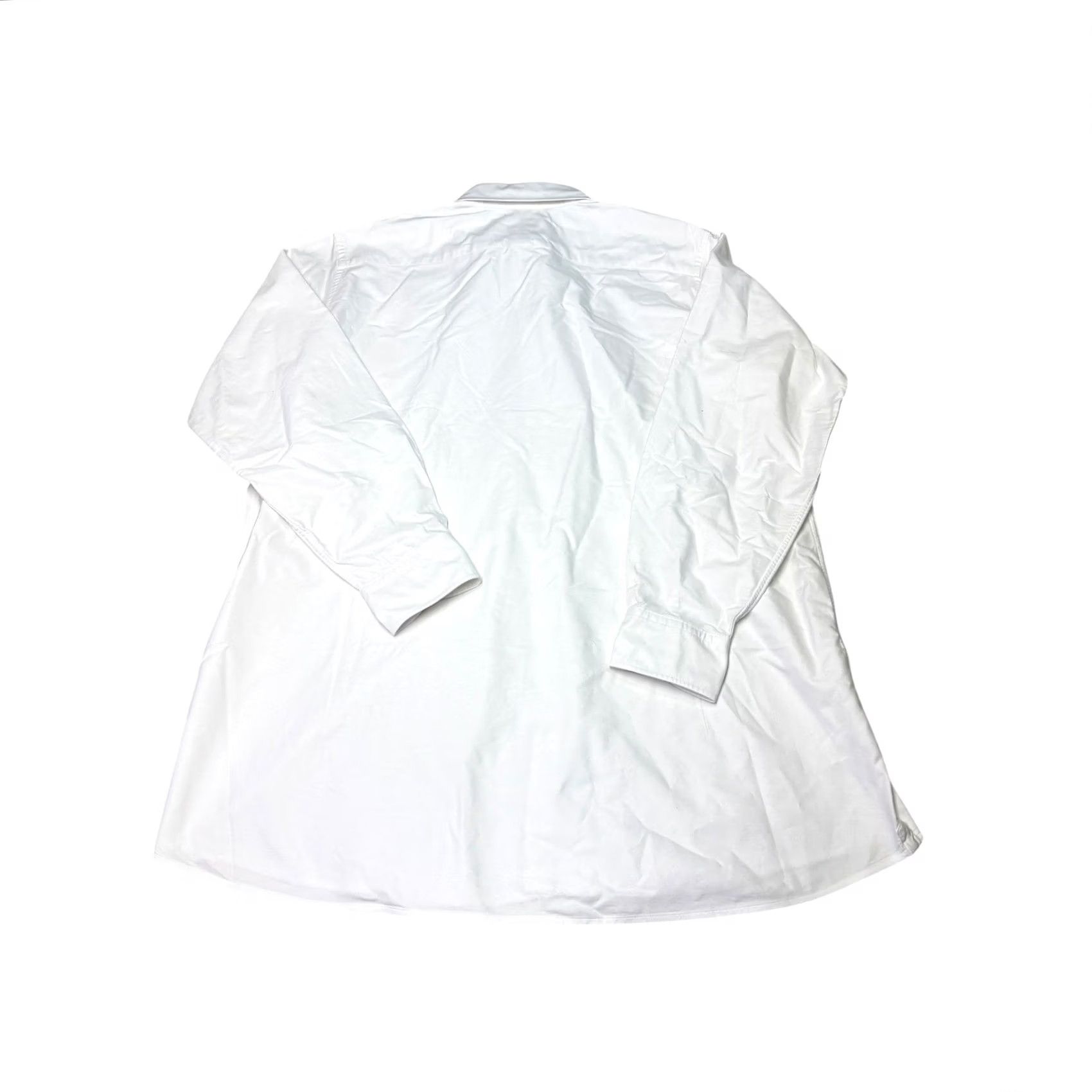 Proper Cloth Proper Cloth Mens White Oxford Cloth Button-Down Shirt 18.5 37 Long Sleeve Size US XXL / EU 58 / 5 - 7 Thumbnail