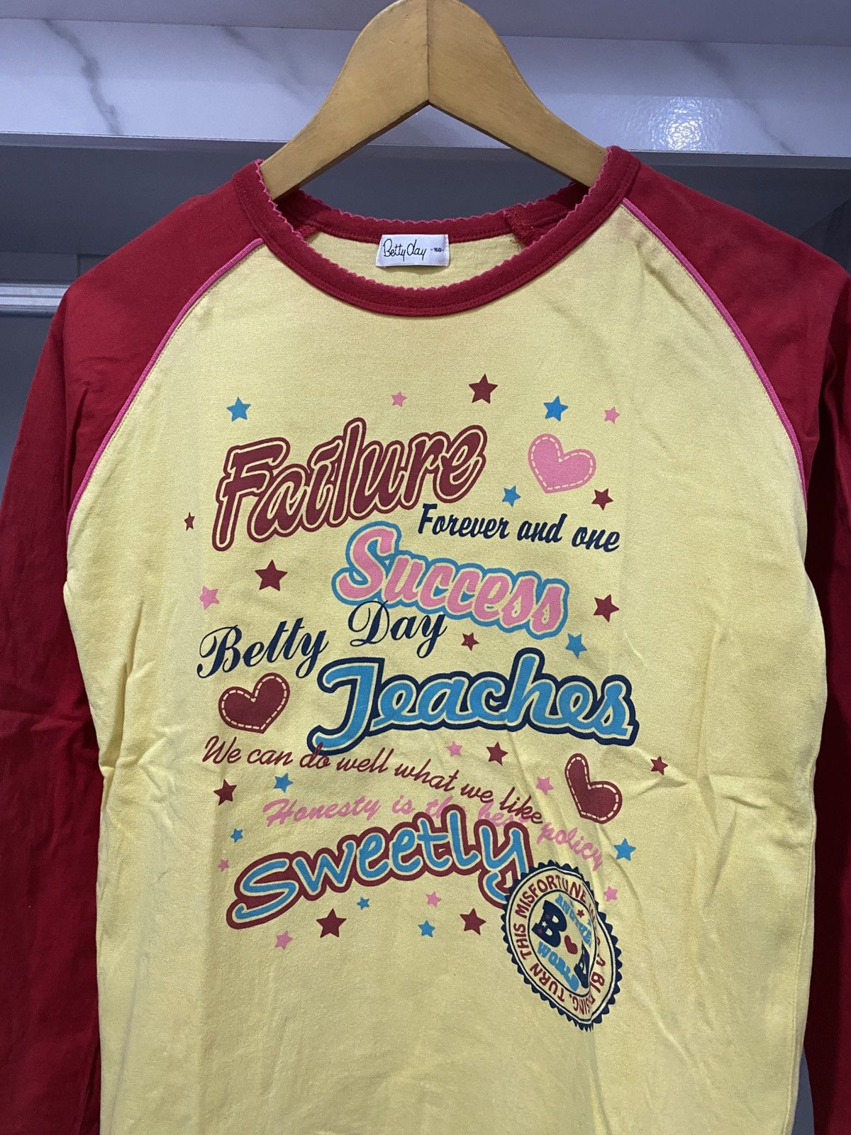 Beauty Beast Betty day japanese cute poem AA0131 Size US S / EU 44-46 / 1 - 2 Thumbnail
