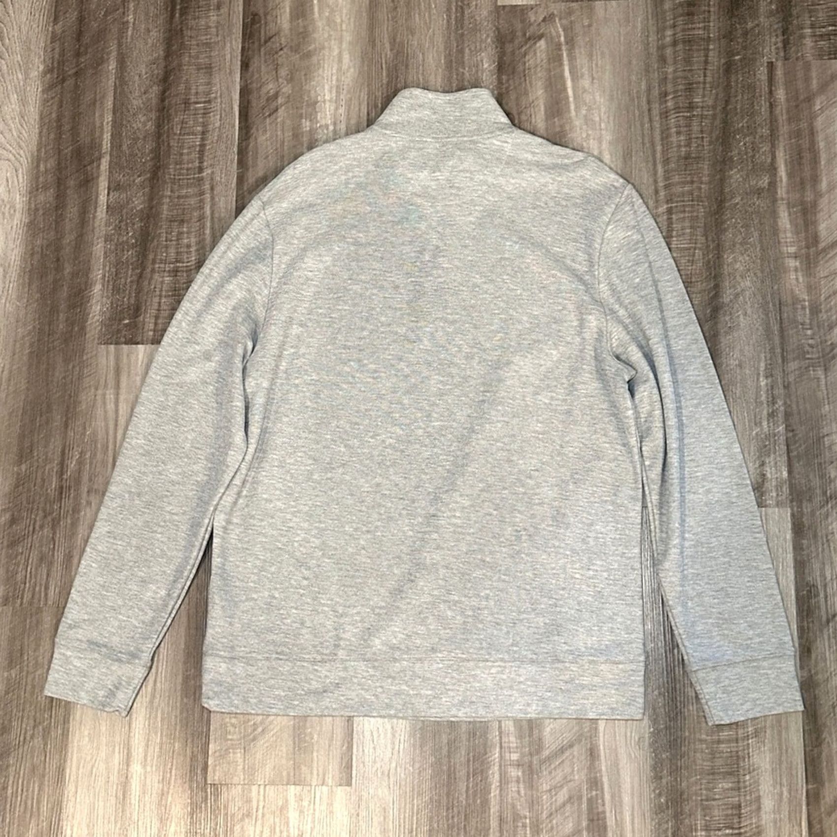 Vineyard Vines Vineyard Vines Gray Pima Cotton Knit Quarter Zip Pullover - L Shirt Men Gray Subtle Team TCU Horned Frogs 90s? Size US L / EU 52-54 / 3 - 3 Thumbnail
