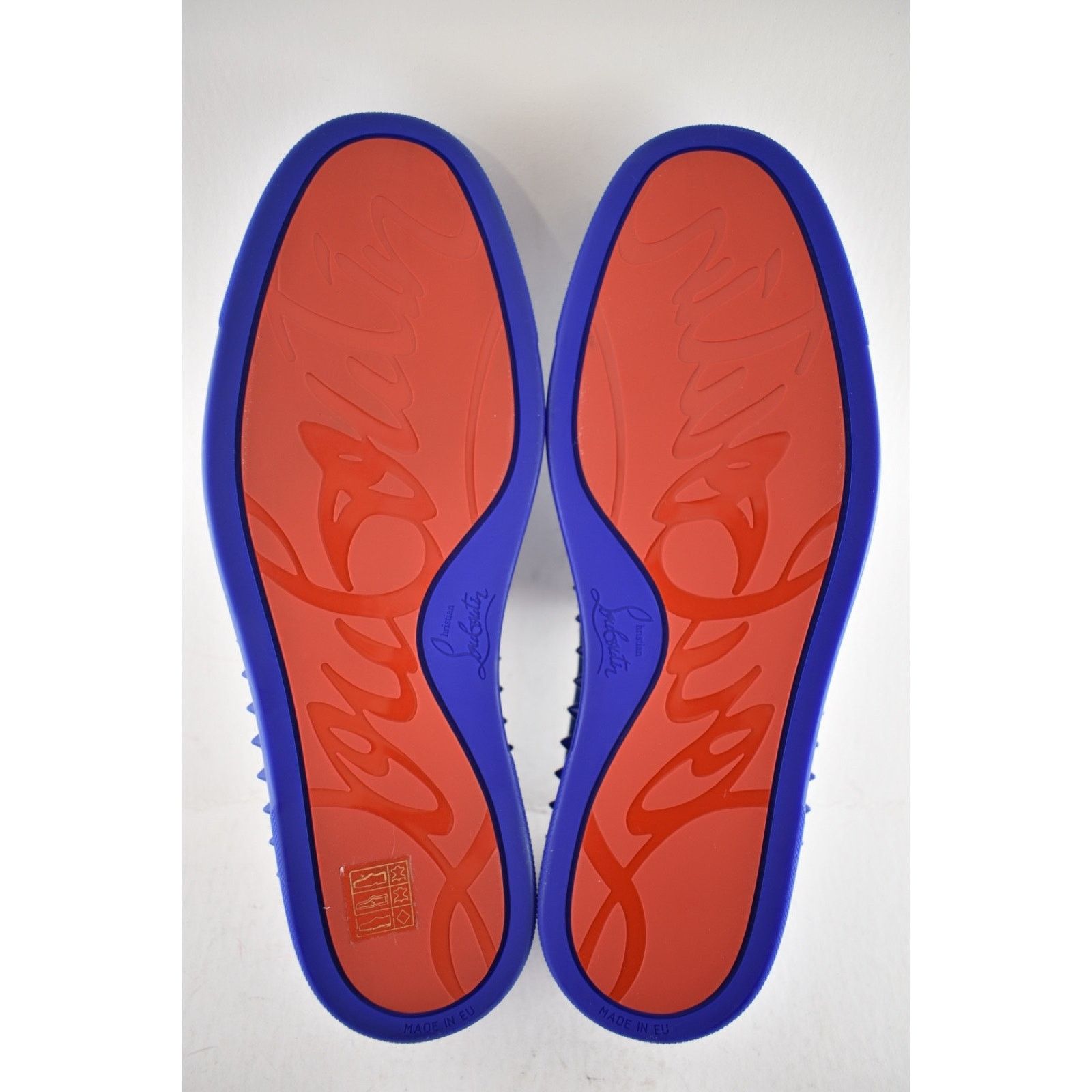 Christian Louboutin Christian Louboutin Pik Boat Electric Blue Spikes US 10.5 Size US 10.5 / EU 43-44 - 11 Thumbnail