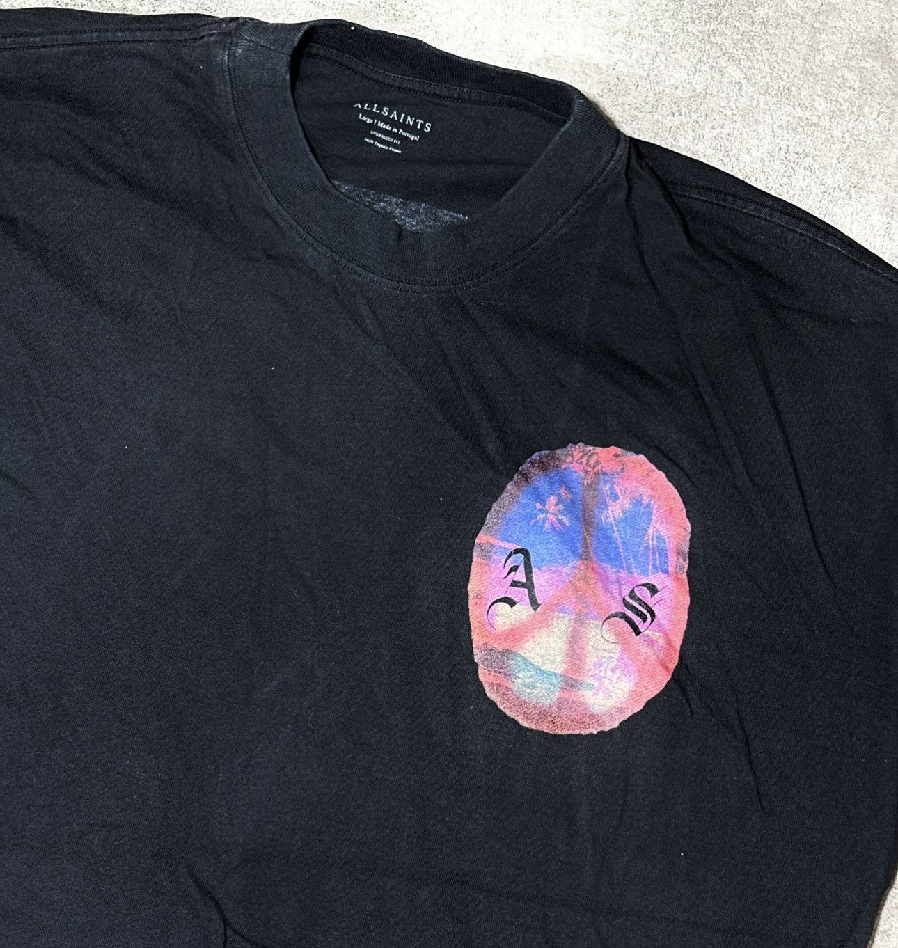 Allsaints × Japanese Brand Mens AllSaints T Shirt tee streetwear All Saints Luxury Size US L / EU 52-54 / 3 - 3 Thumbnail