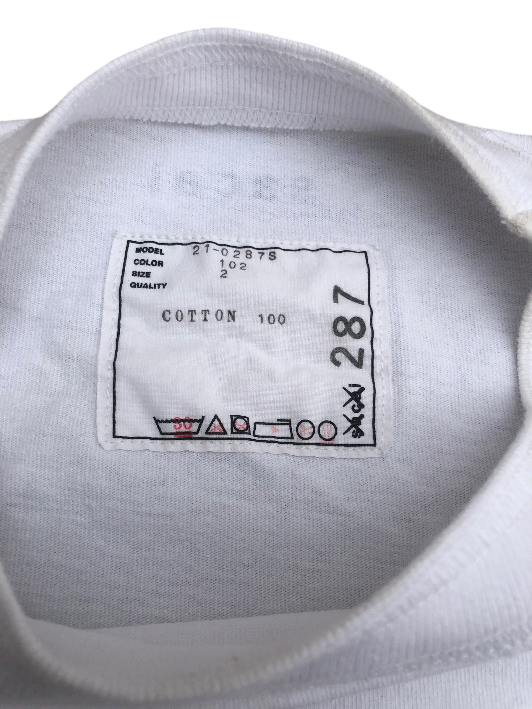 Sacai 💯🔥KAWS x SACAI Flock Print Long Sleeve T-shirt White Size US M / EU 48-50 / 2 - 6 Thumbnail