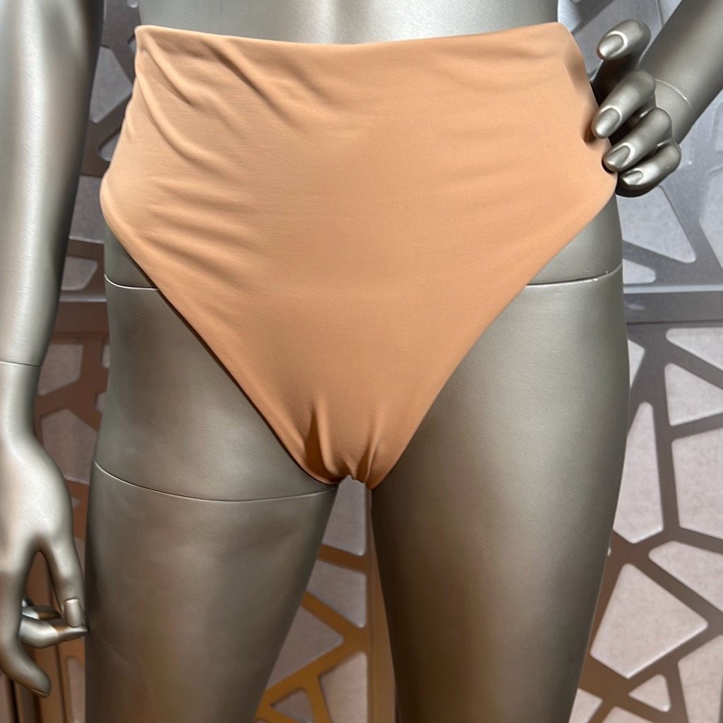 SKIMS Skims Rhinestones Bandeau High waisted Nude Bikini S Size ONE SIZE - 4 Thumbnail