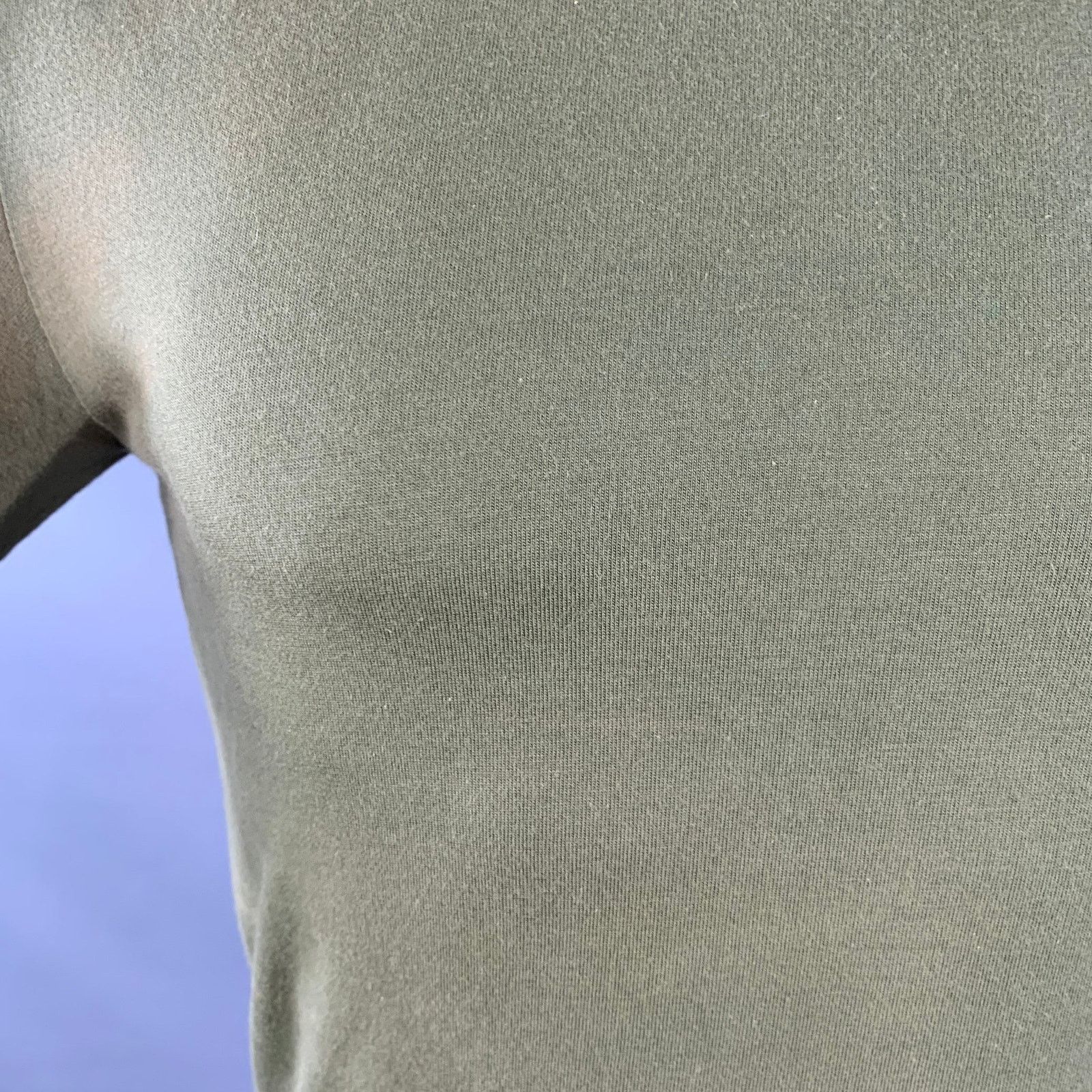 John Bartlett JOHN BARTLETT Size 38 Green Olive Cotton Crew Neck T-shirt Size US M / EU 48-50 / 2 - 5 Thumbnail