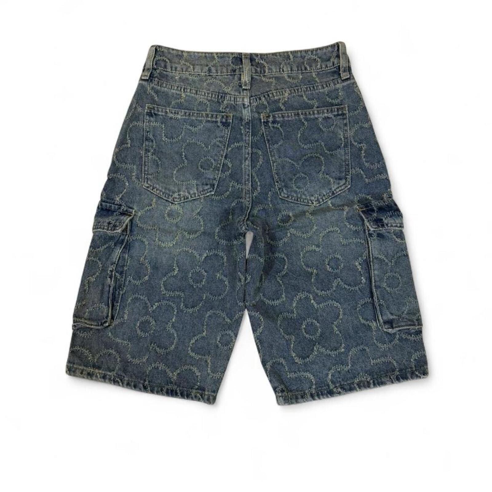 Other Y2K style light weight denim shorts Size 27" / US 4 / IT 40 - 2 Thumbnail