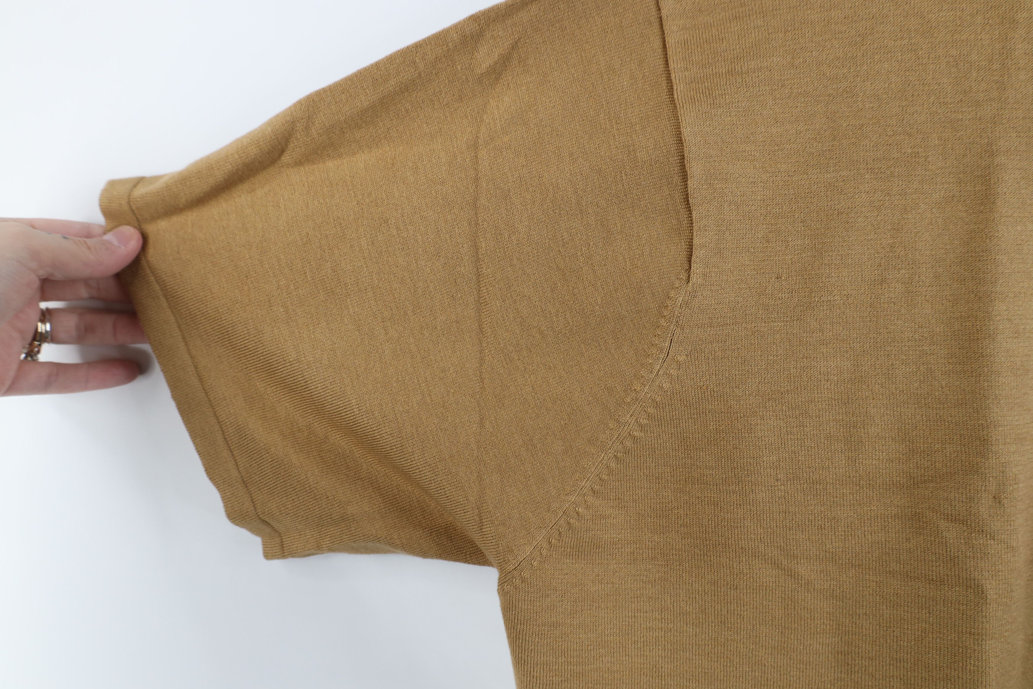 Vintage Deadstock Vintage 90s Streetwear Knit Short Sleeve Sweater Size 3XL / US 20-22 - 6 Thumbnail