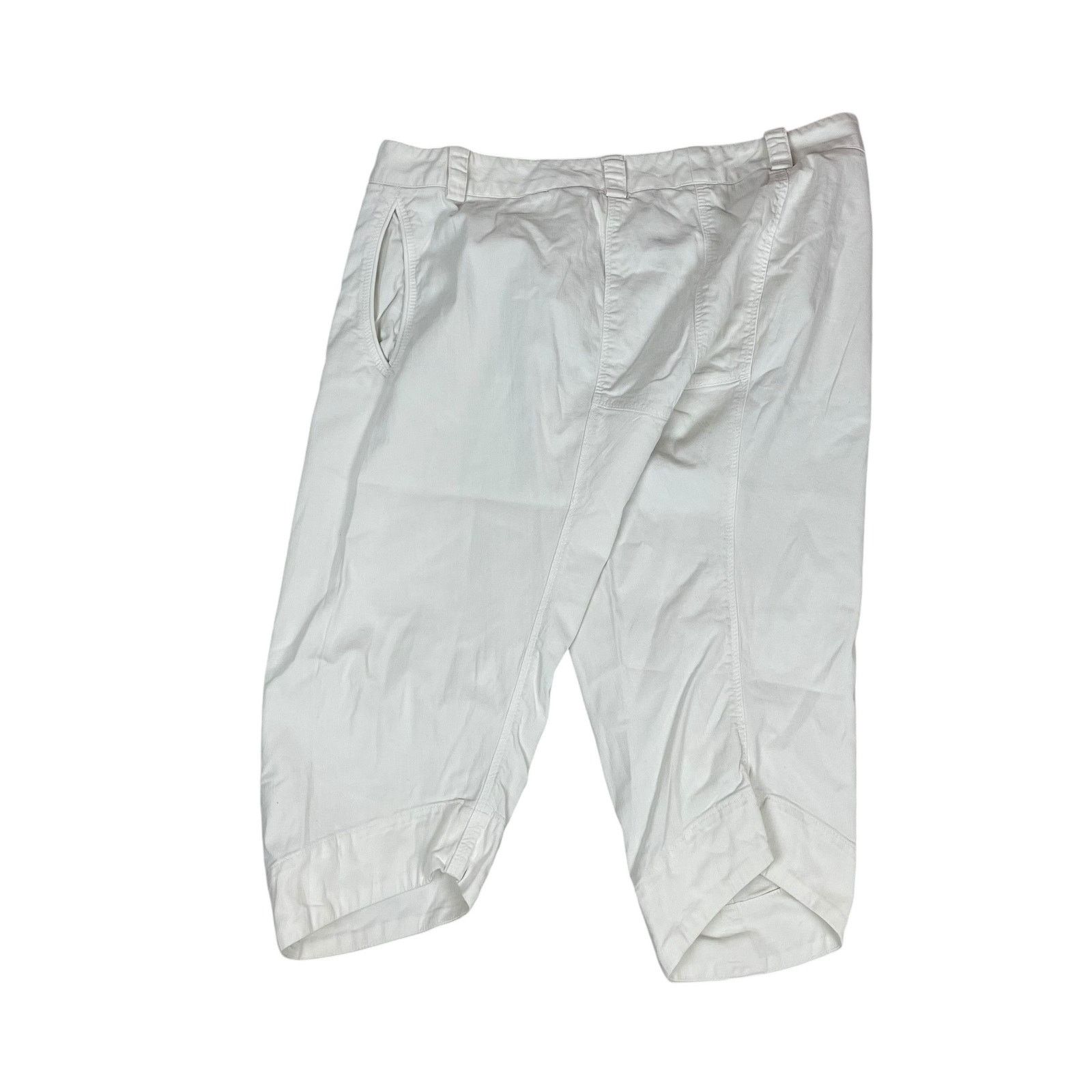 Vivienne Westwood Vivienne Westwood Men's White High-Rise Bermuda Shorts 46 Size US 30 / EU 46 - 5 Thumbnail