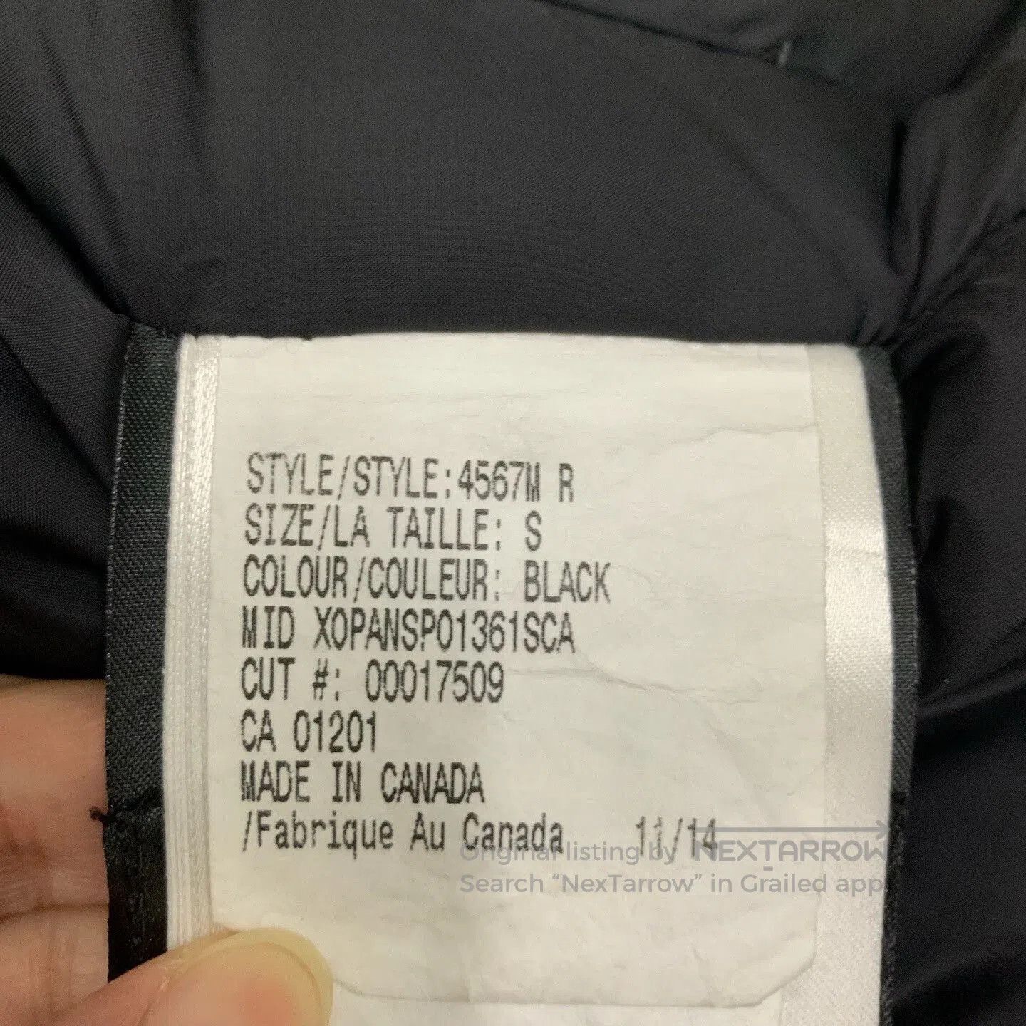 Canada Goose Canada Goose Expedition Down Jacket Black. Size US S / EU 44-46 / 1 - 5 Thumbnail