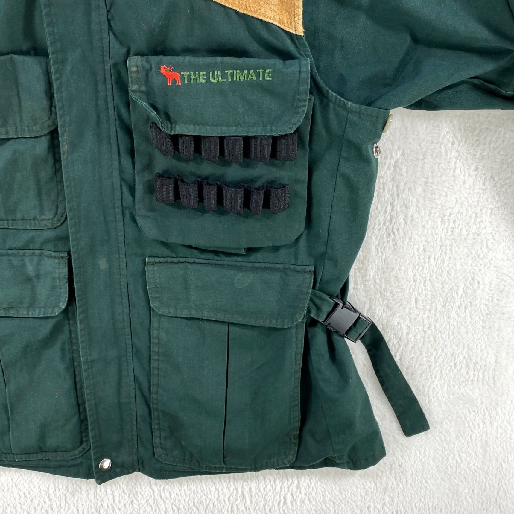 Vintage VINTAGE Gary Nesse Outdoor The Ultimate Suede Patches Hunting Coat Jacket Mens Large Size US L / EU 52-54 / 3 - 3 Thumbnail