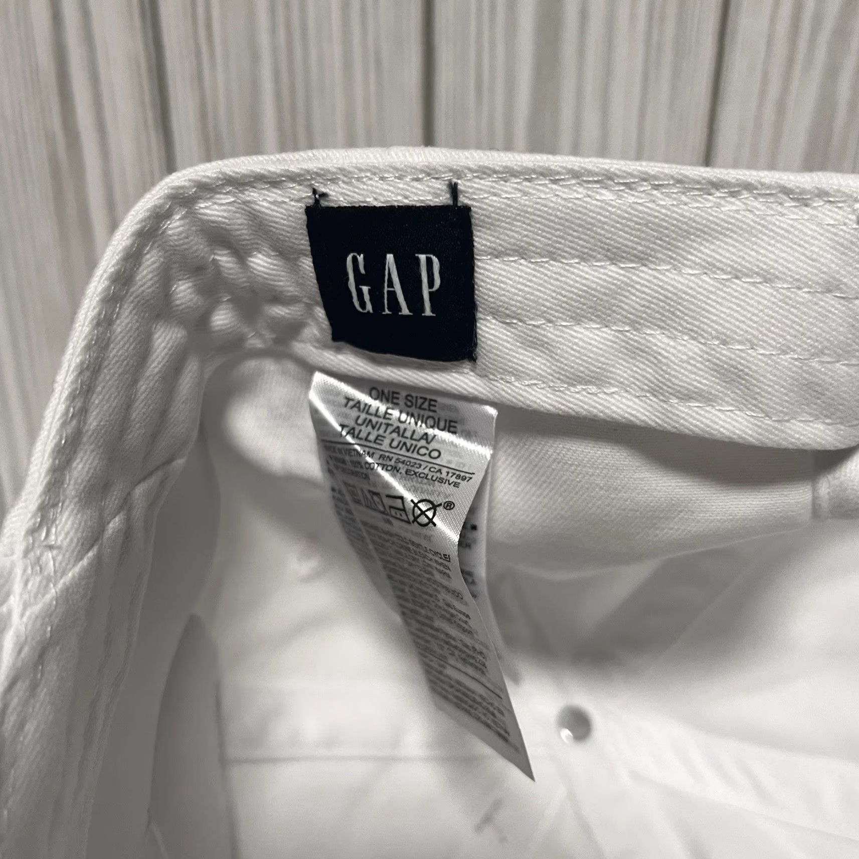 Gap GAP Hat Cap Strap Back Adjustable 4th Of July Red White Blue USA Sports Dad Hat Mens One Size White Size ONE SIZE - 7 Thumbnail
