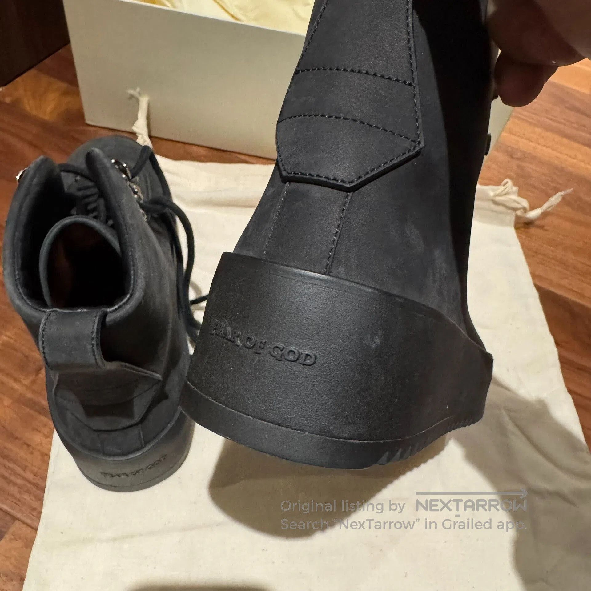 FOG Fear of God Leather Military Boots. Size US 6 / EU 39 - 5 Thumbnail