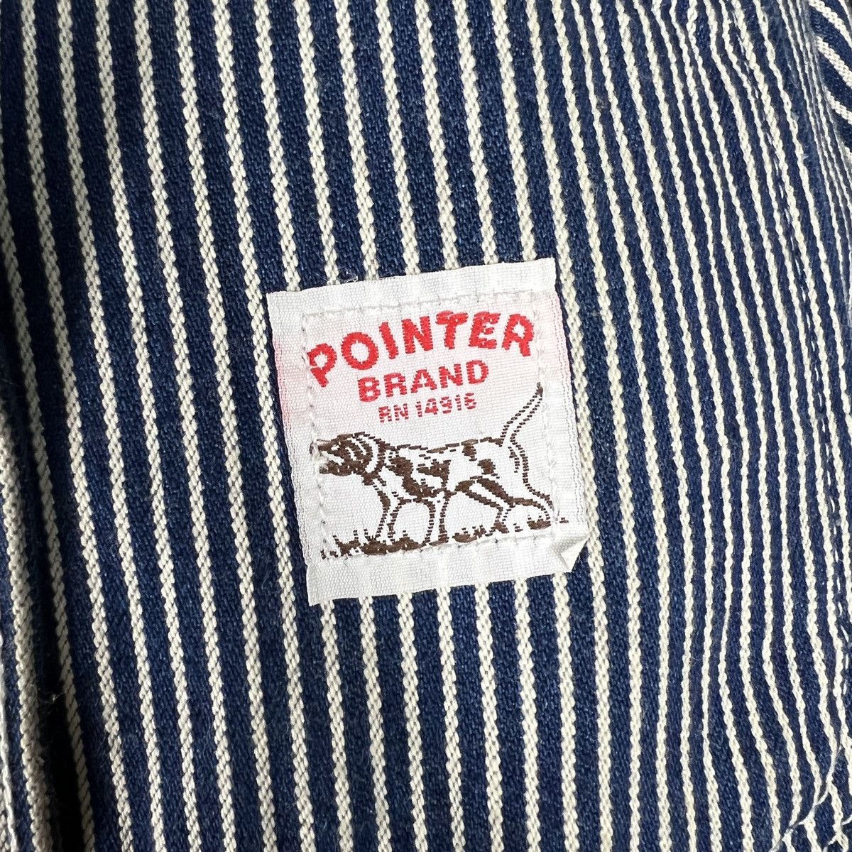 Pointer 🔥 Vintage Pointer Hikory Stripe Chore Jacket Made In Usa Size US S / EU 44-46 / 1 - 13 Thumbnail