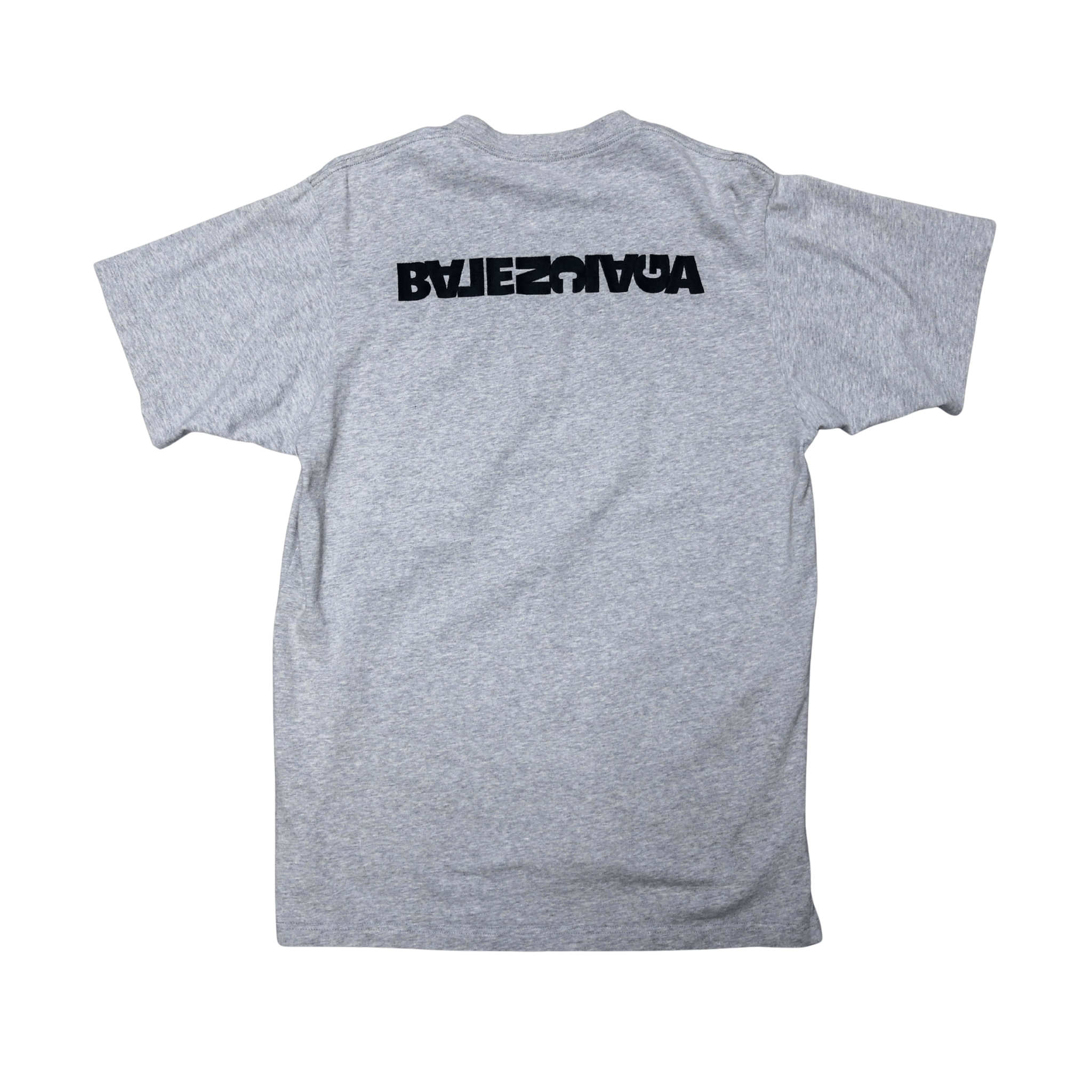 Balenciaga Turn Tilt Grey T Shirt