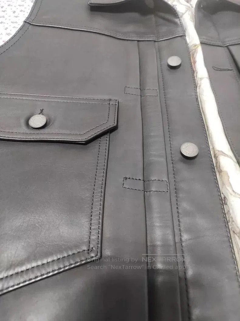Undercover Levis x undercover Dance of Death leather turned into a ves Size US M / EU 48-50 / 2 - 3 Thumbnail