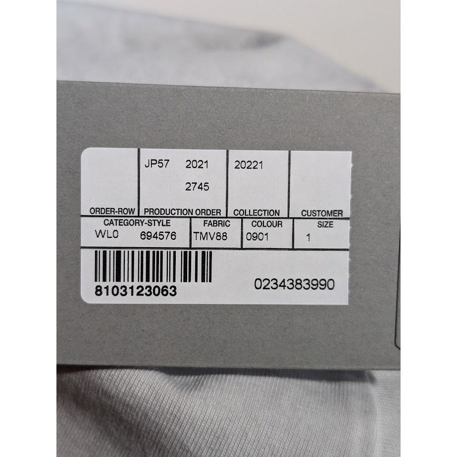 Balenciaga o1rshd1 Short Sleeve T-Shirt in Gray Size US S / EU 44-46 / 1 - 23 Thumbnail