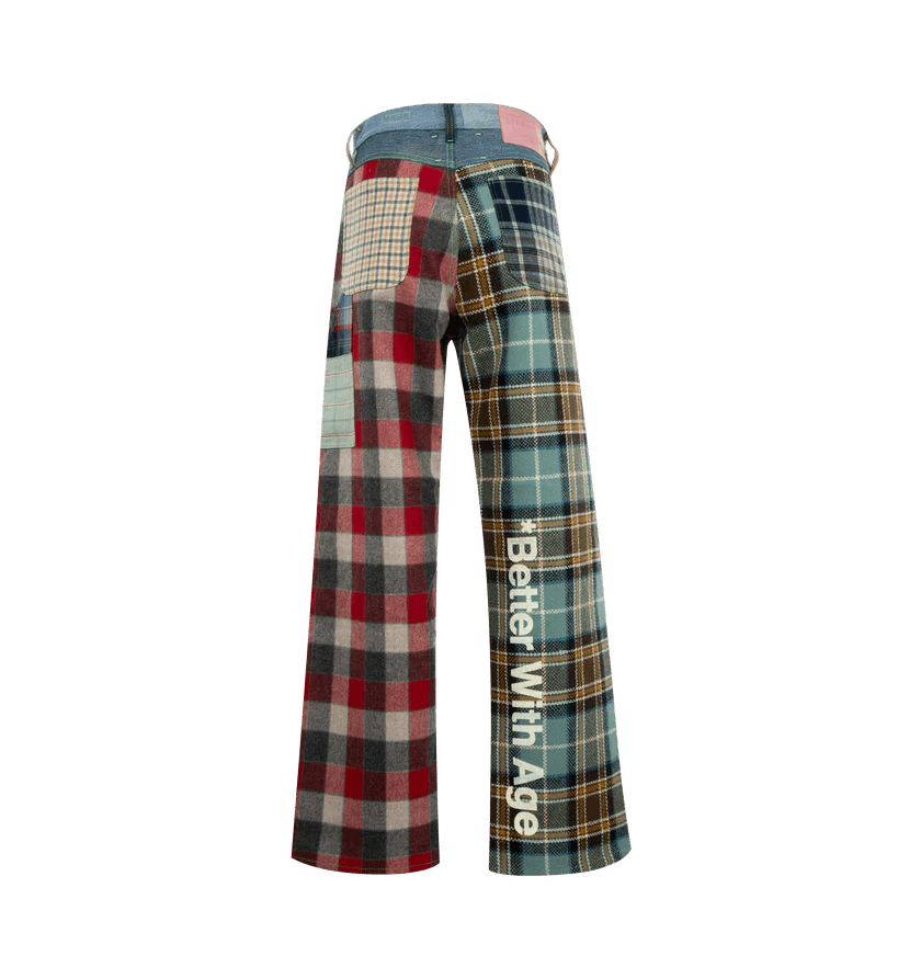 Better With Age o1h1sh10525 Bwa Pendleton Double Wide Trouser in Multicolor Size US 32 / EU 48 - 2 Thumbnail