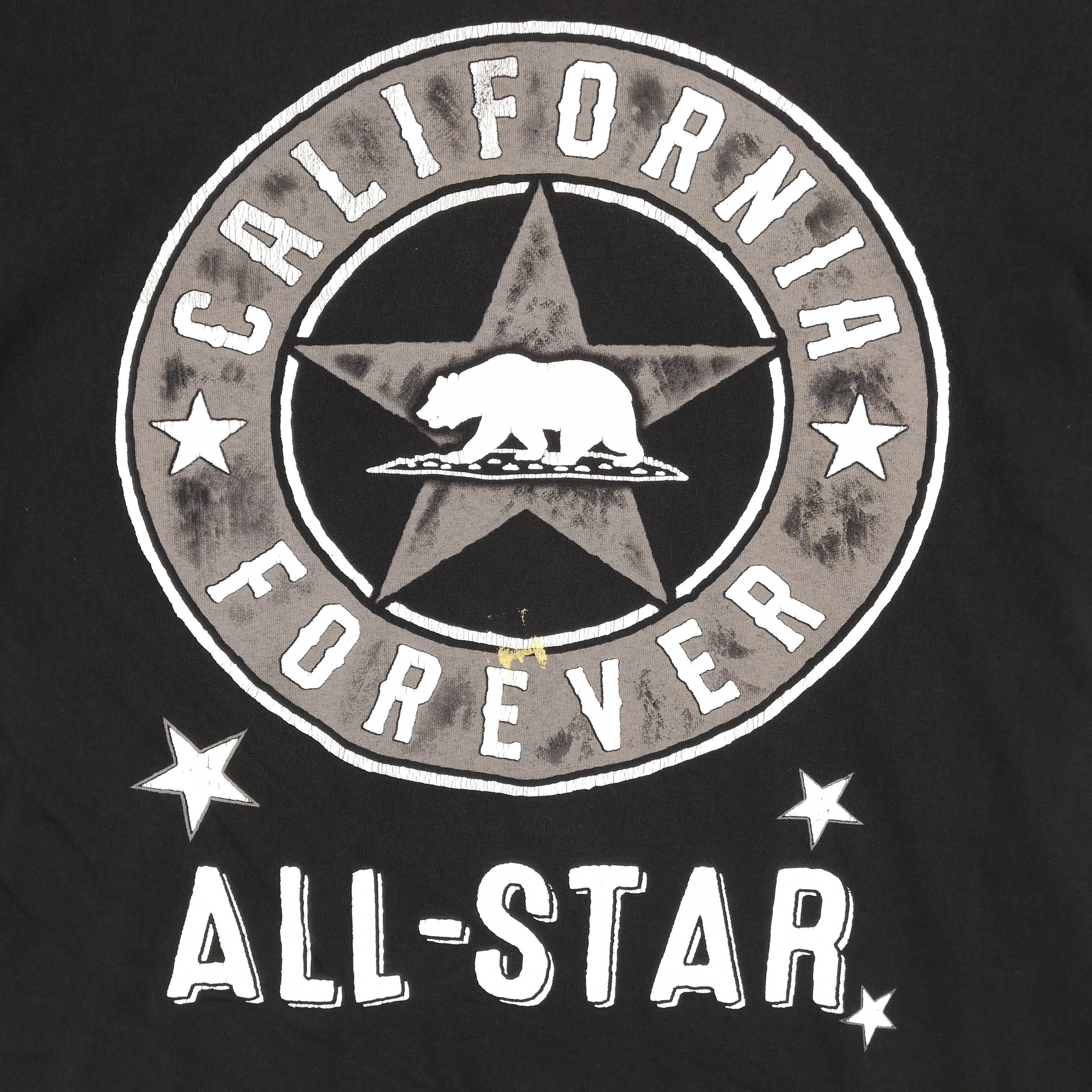 Vintage Vintage Y2K All Star T-Shirt California Forever Bear Tees Size US XL / EU 56 / 4 - 4 Thumbnail