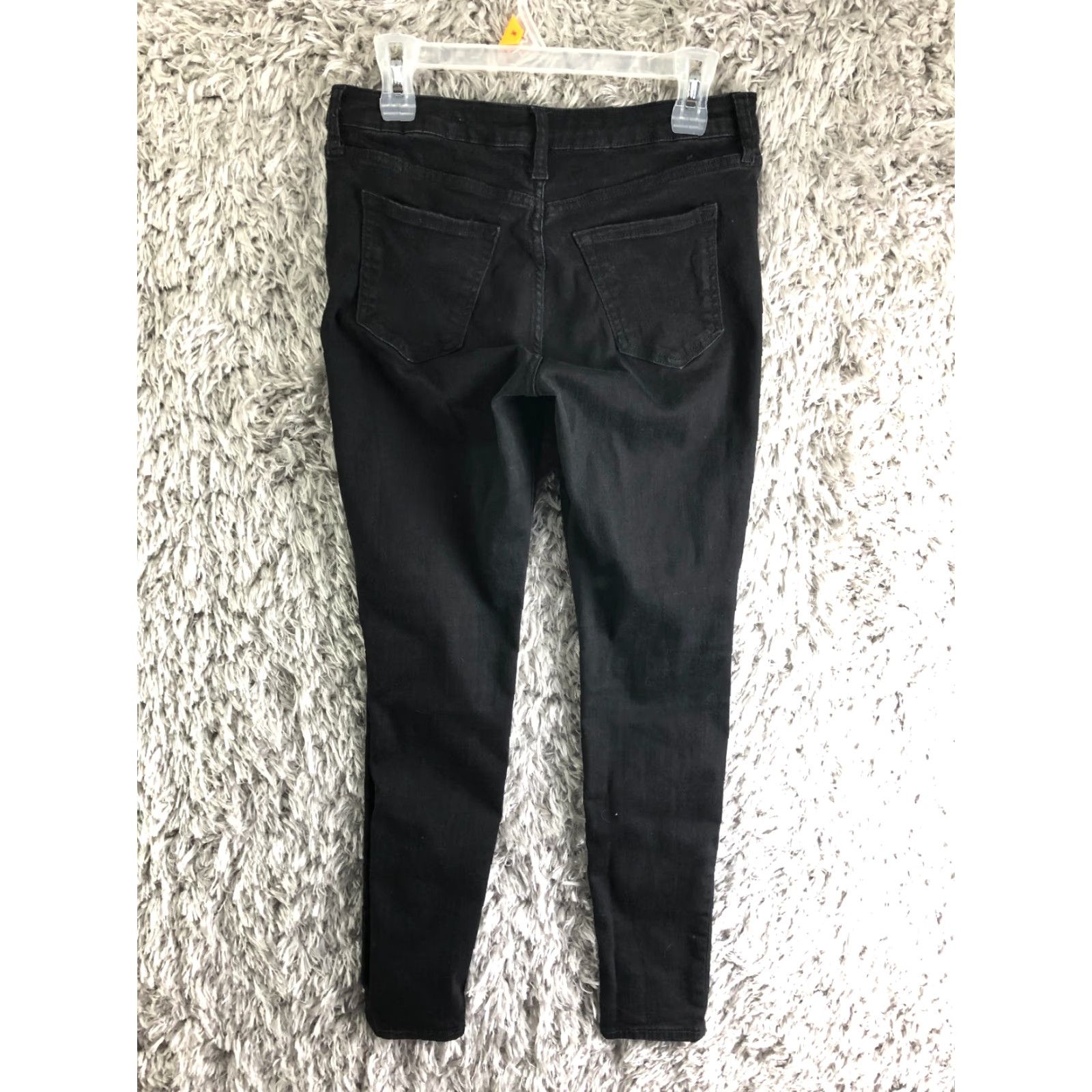 Gap Gap Womens Size 10 Black Legging Skinny Dark Wash Jeans Mens Womens Girls Size 32" / US 10 / IT 46 - 5 Thumbnail