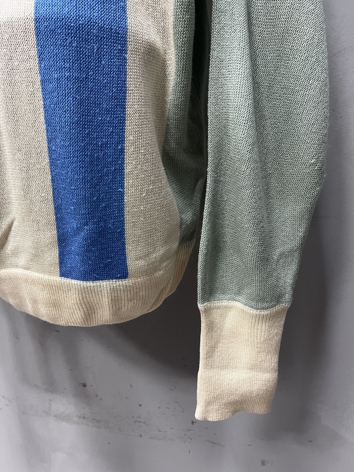 Lacoste Lacoste chemise wide striped sweater oversized cardigan y2k Size US L / EU 52-54 / 3 - 8 Thumbnail