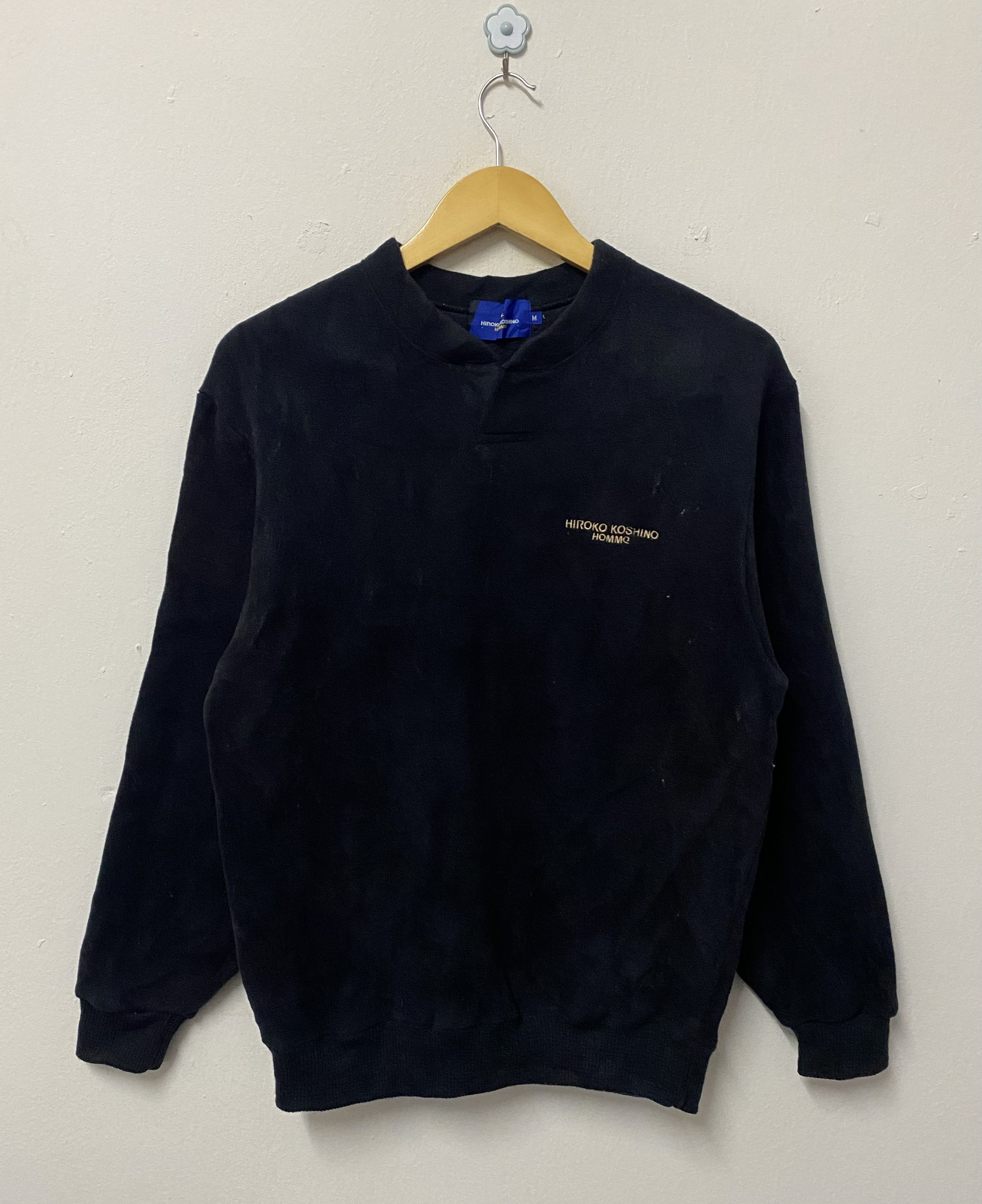 Hiroko Koshino Homme Vintage Hiroko Koshino Homme Knitwear Shirts Size US S / EU 44-46 / 1 - 2 Thumbnail
