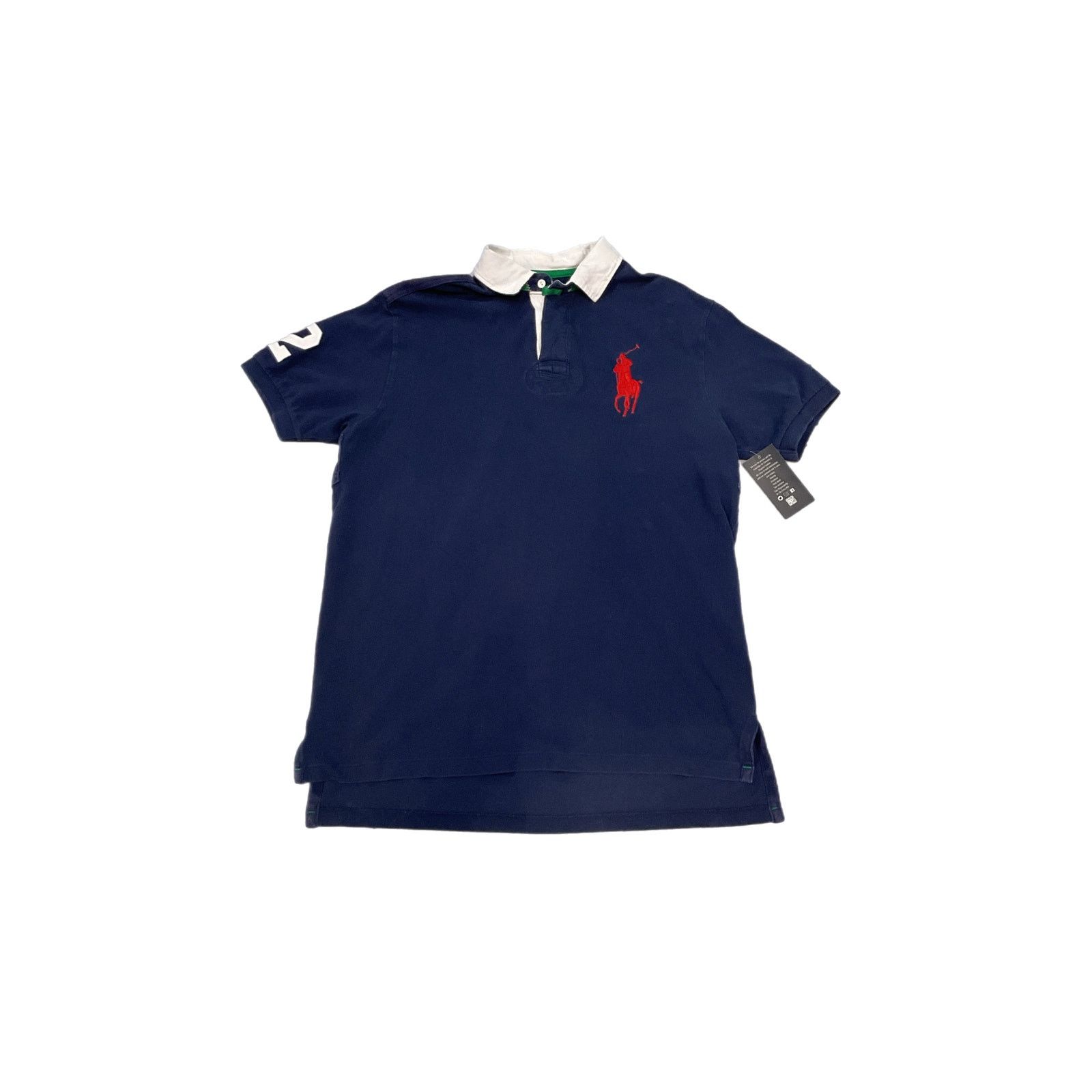 Polo Ralph Lauren Vintage Polo Ralph Lauren Rugby Shirt Size US XL / EU 56 / 4 - 1 Thumbnail
