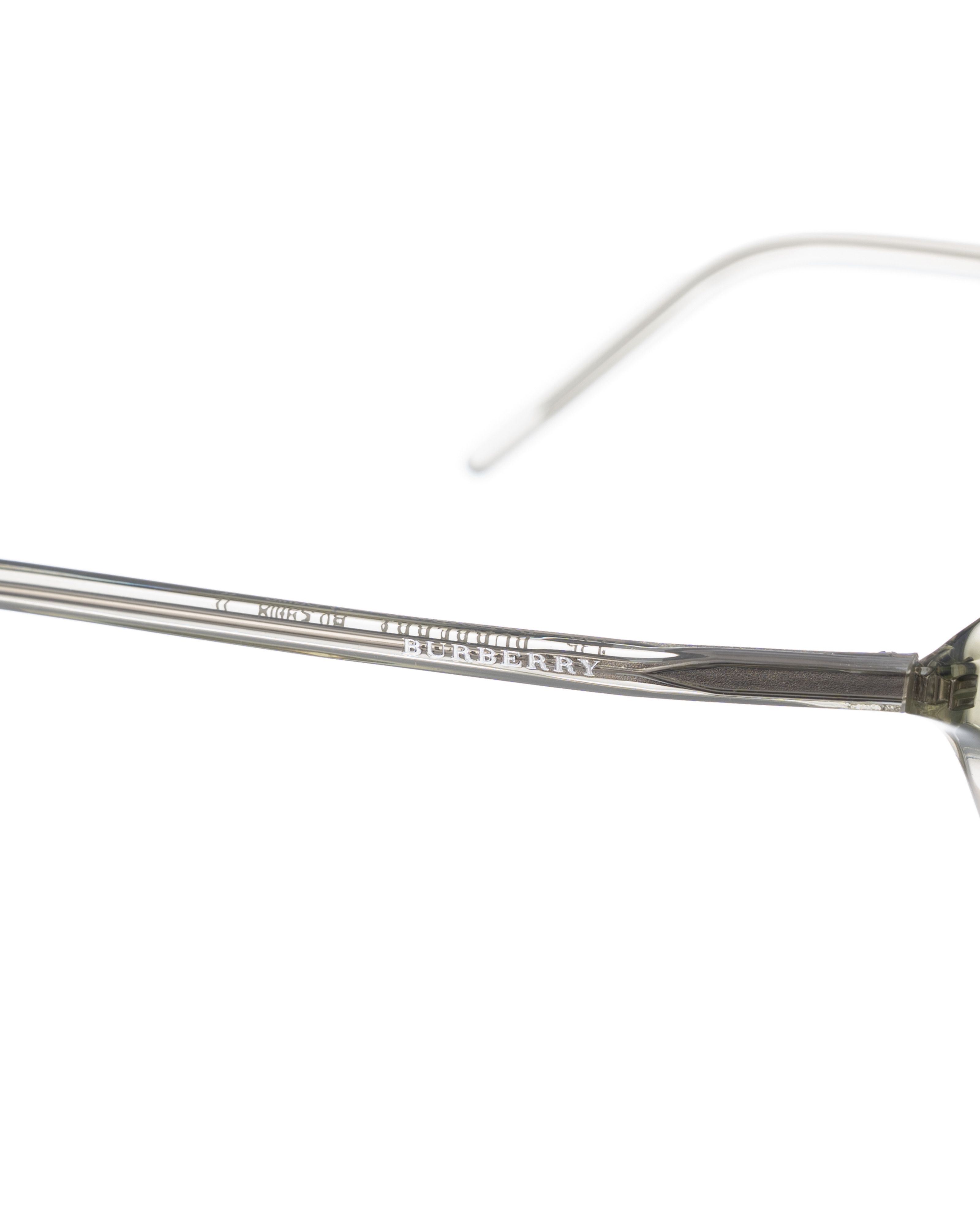 Burberry Burberry 90s Clear Oval Plastic Glasses Size ONE SIZE - 3 Thumbnail