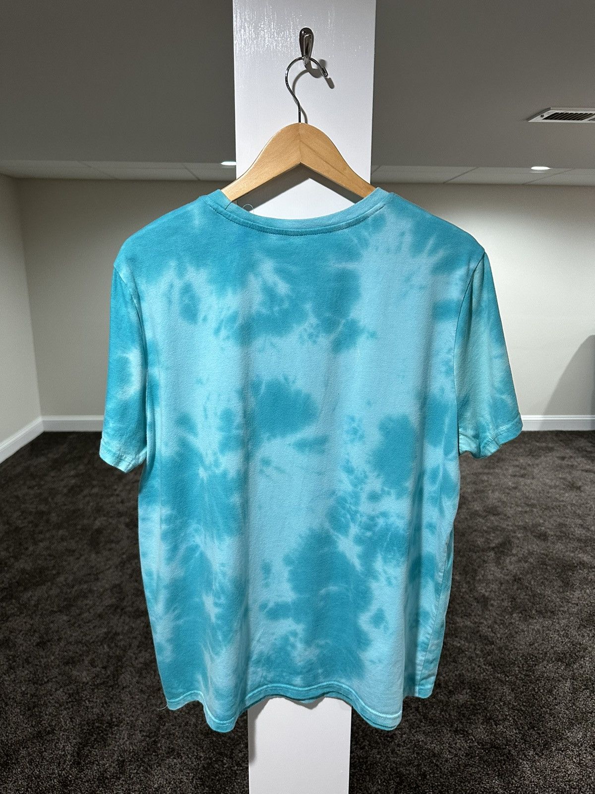 Disney × Mickey Mouse × Vintage Vintage Disney Blue Tie Dye Mickey Mouse T-Shirt Size US XL / EU 56 / 4 - 2 Thumbnail