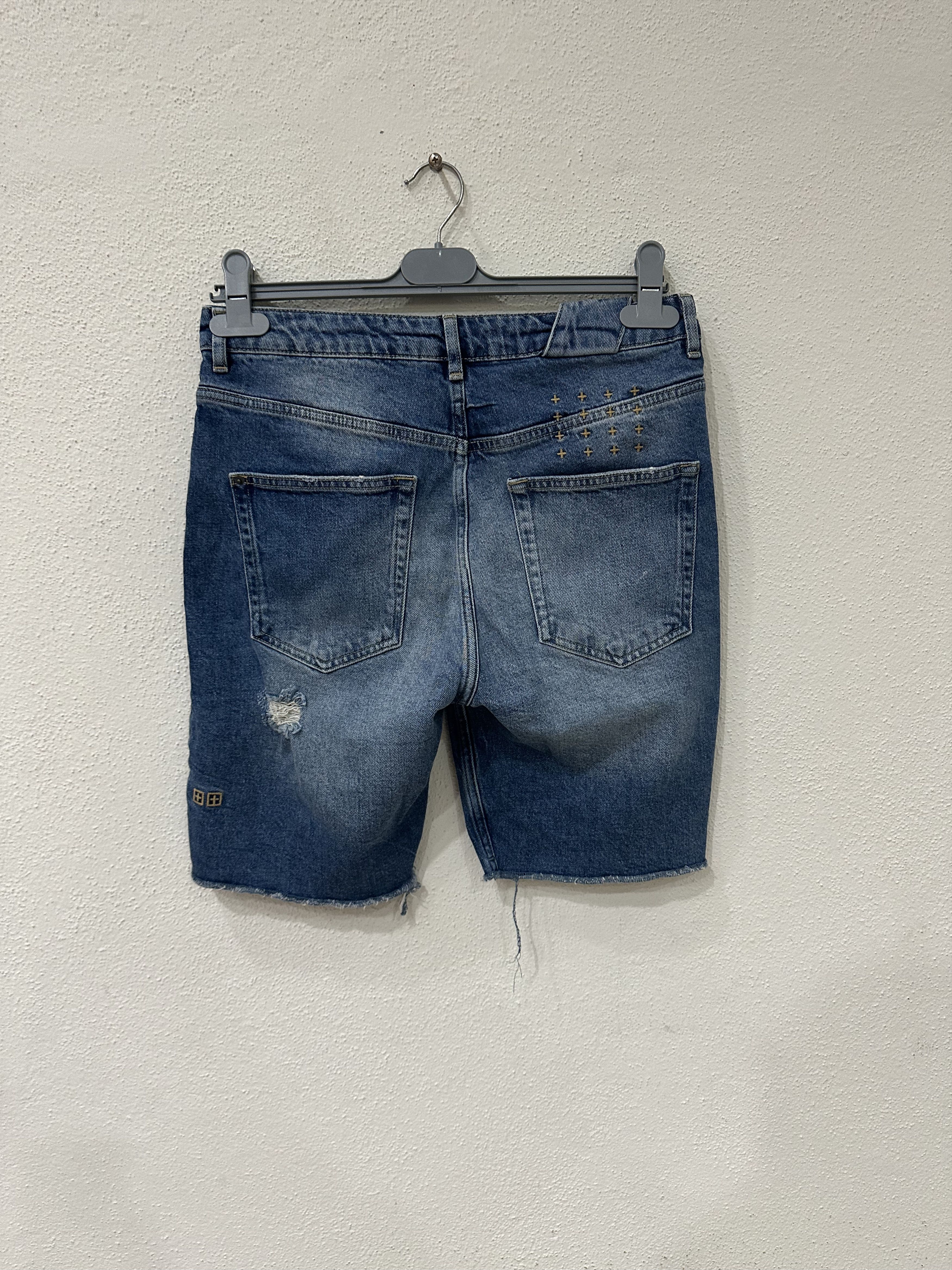 Ksubi Ksubi Denim Shorts Blue Size 32 RARE Size US 32 / EU 48 - 2 Thumbnail