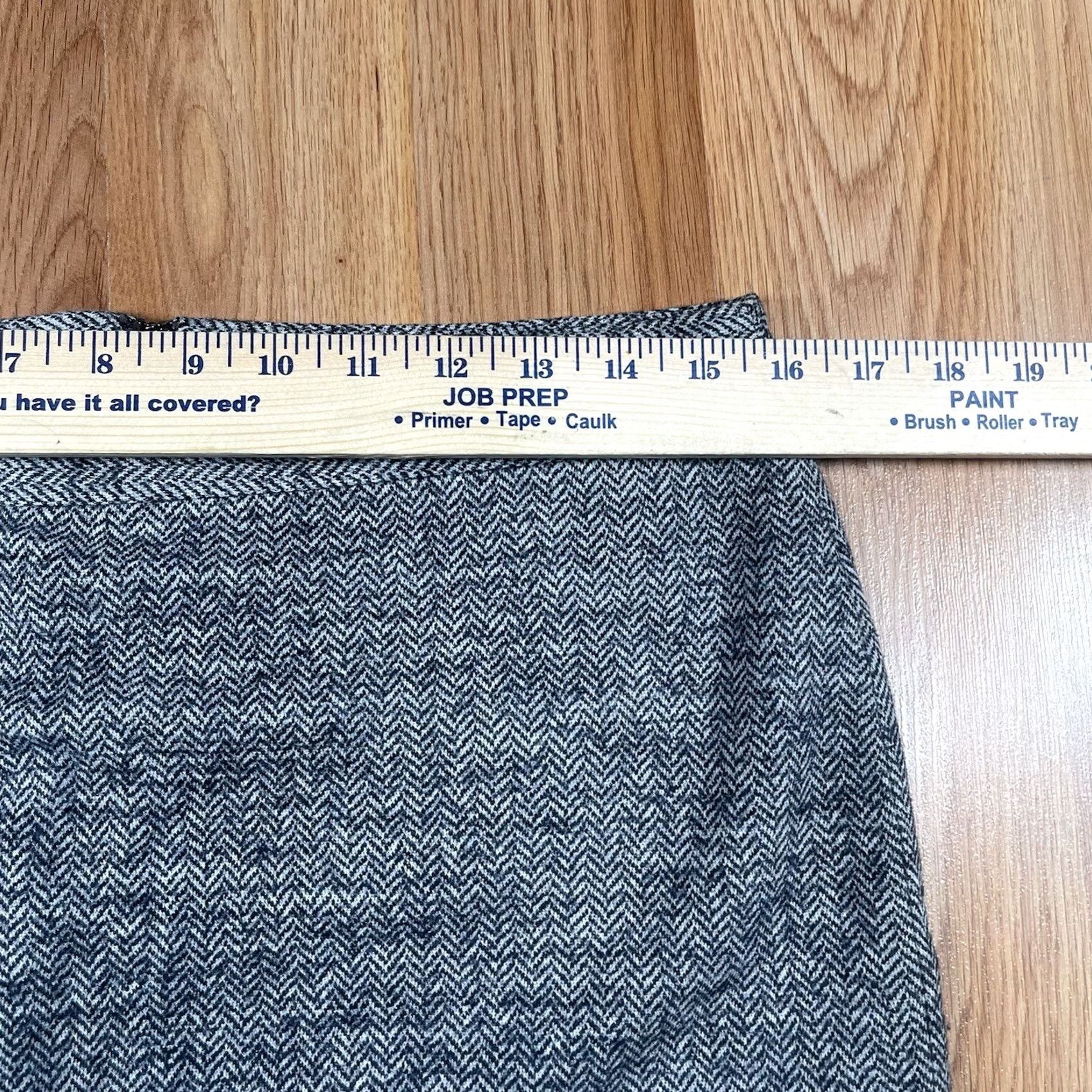 Ann Taylor Ann Taylor Loft Skirt Womens 8 Gray Wool Blend Straight Pencil Knee Length Lined Size 30" / US 8 / IT 44 - 4 Thumbnail