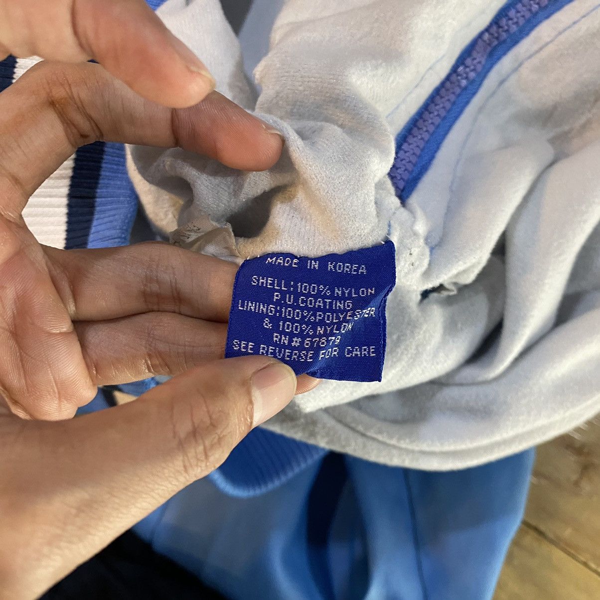 Starter × Vintage Vintage North Carolina Tarheels Starter Windbreaker Distress Size US L / EU 52-54 / 3 - 22 Thumbnail
