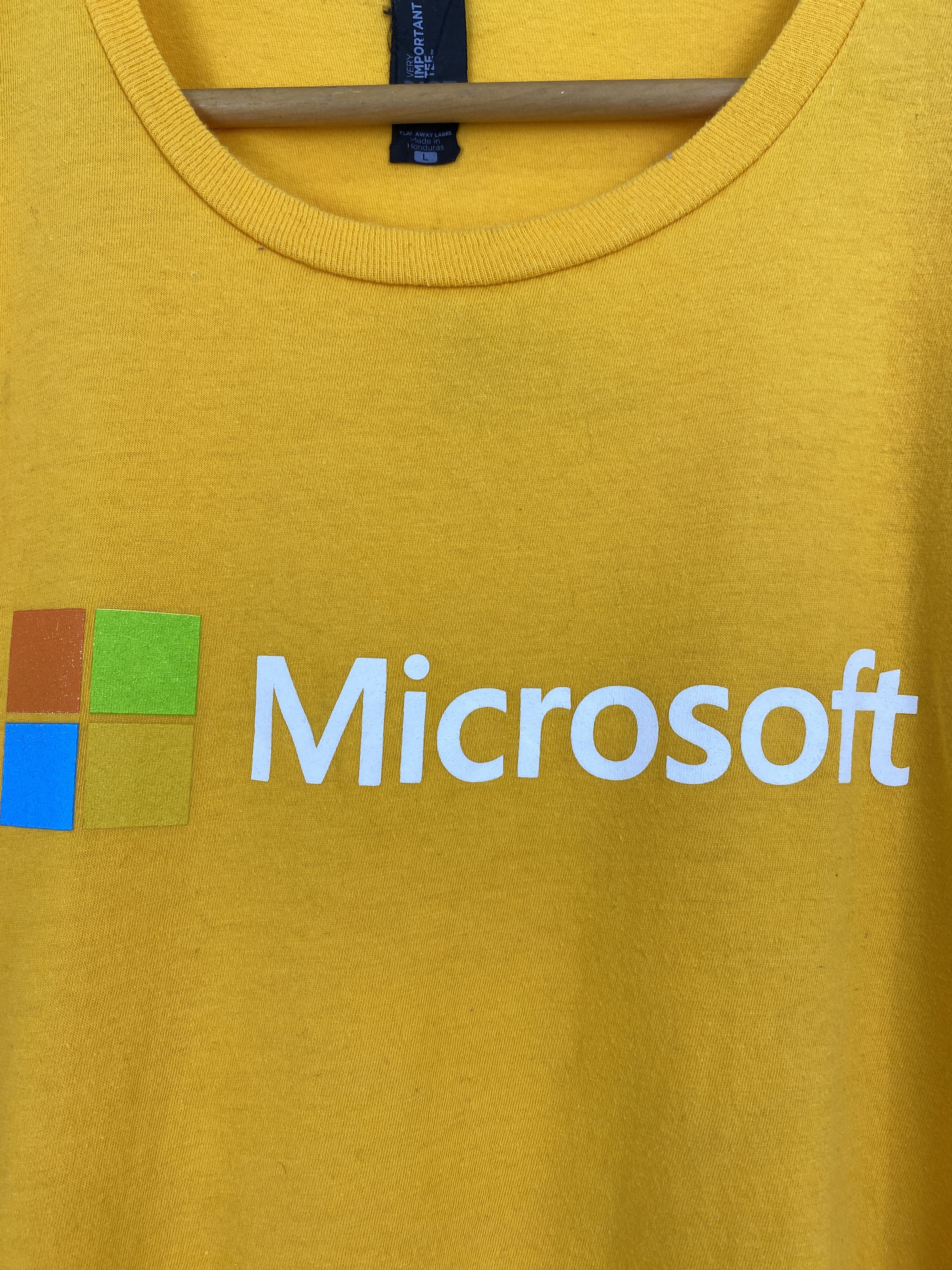 Microsoft × Vintage Vintage Microsoft Central Logo Tshirt TA0609 Size US L / EU 52-54 / 3 - 7 Thumbnail