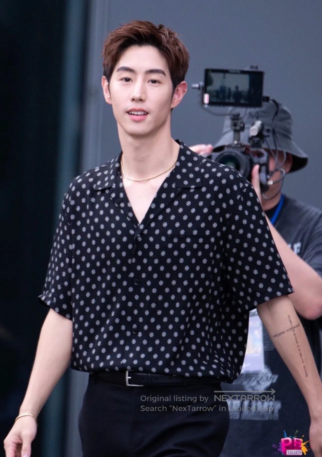 Saint Laurent Paris Saint Laurent Paris Snowflake Shark Collar Shirt| Size XS / US 0-2 / IT 36-38 - 5 Thumbnail