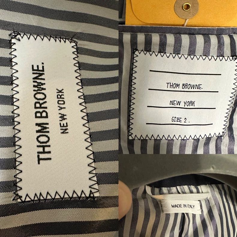 Thom Browne Thom Browne size2 Knitted blue label suit Size 38S - 5 Thumbnail