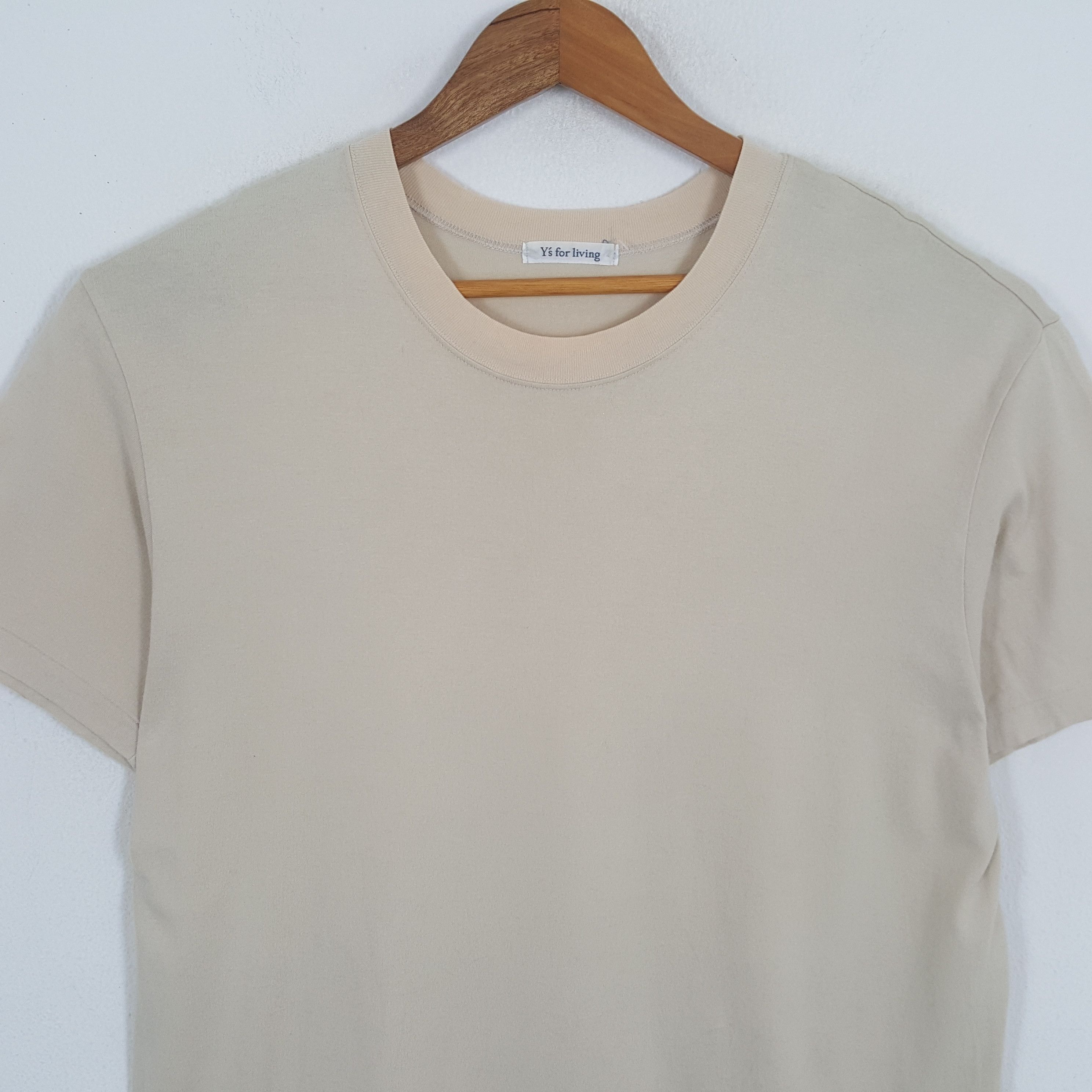 Vintage × Y's × Yohji Yamamoto Vintage Y'S FOR LIVING YOHJI YAMAMOTO Japanese Brand T-Shirt Size US L / EU 52-54 / 3 - 2 Thumbnail
