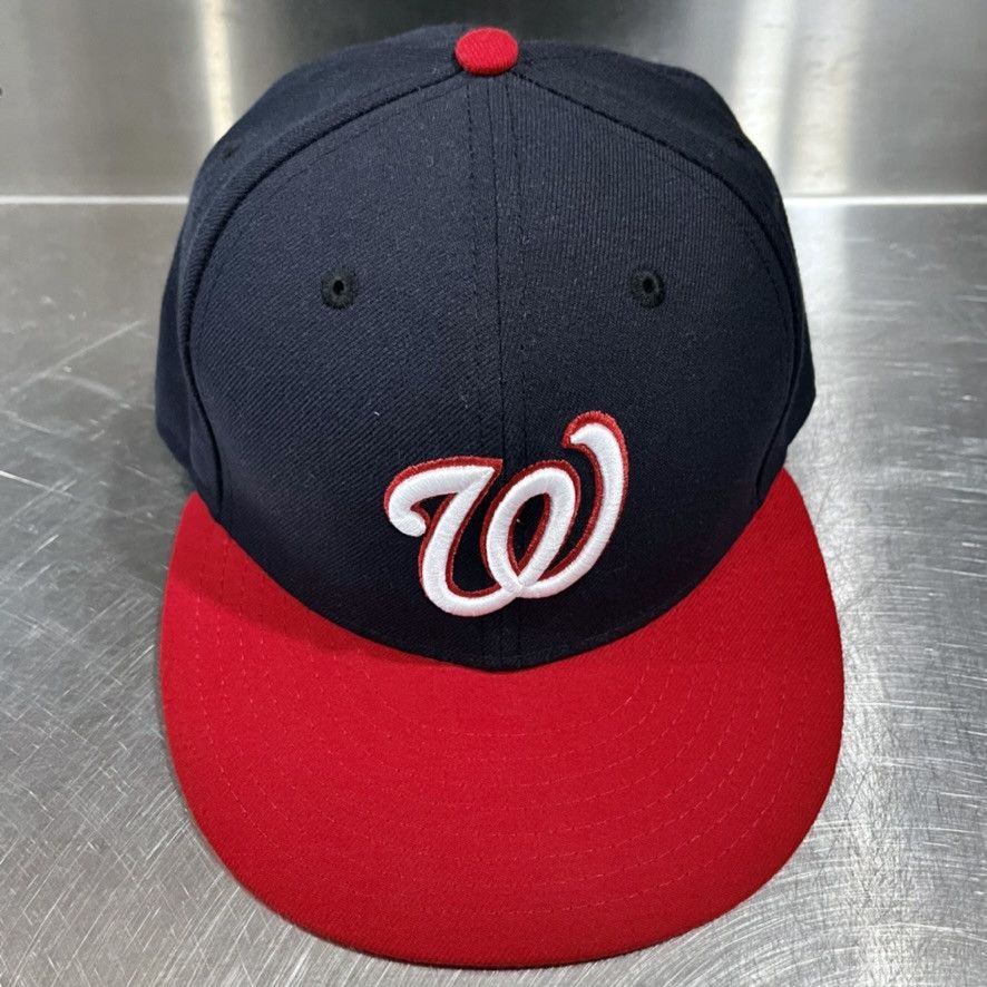 New Era Washington Nationals Alternate 59FIFTY MLB 2 Tone Hat 7 1/4 Size ONE SIZE - 1 Thumbnail